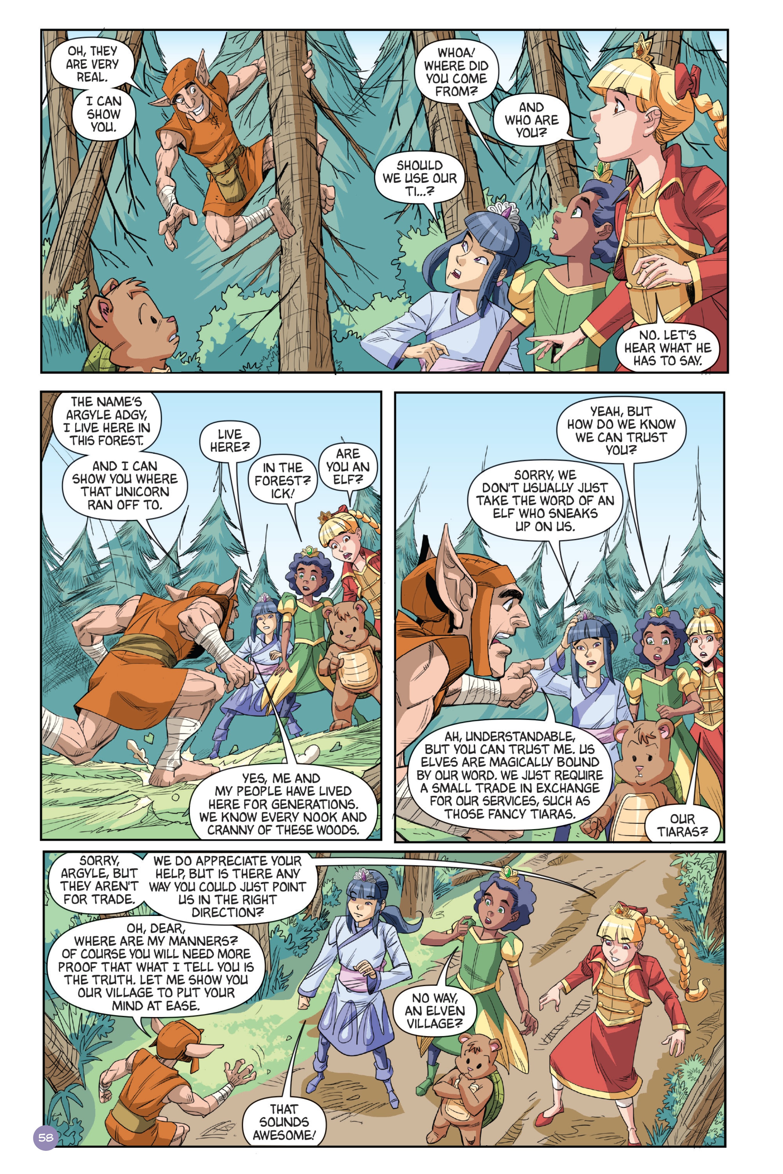 Read online Princess Ninjas comic -  Issue # TPB - 59