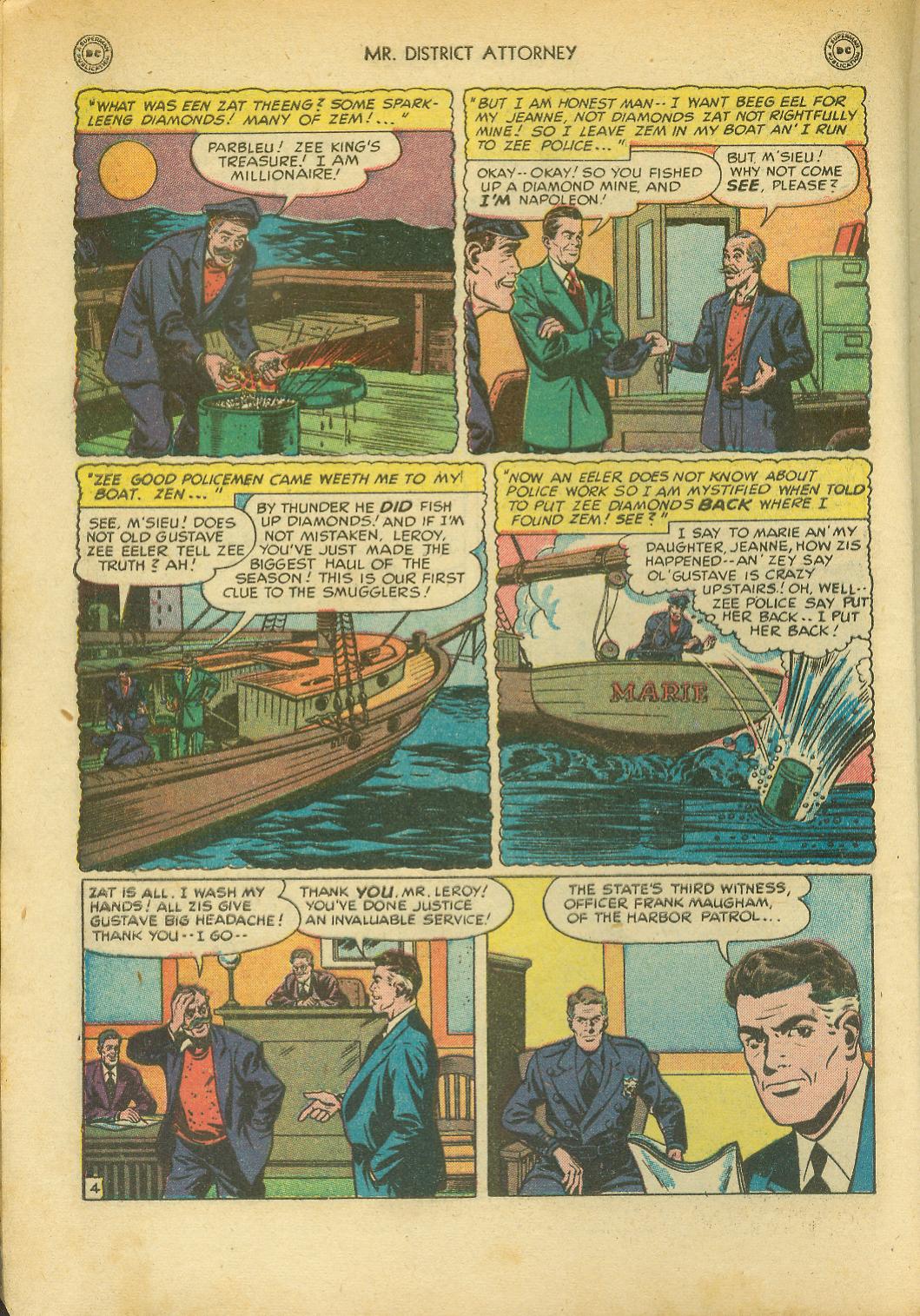 Read online Mr. District Attorney comic -  Issue #7 - 6