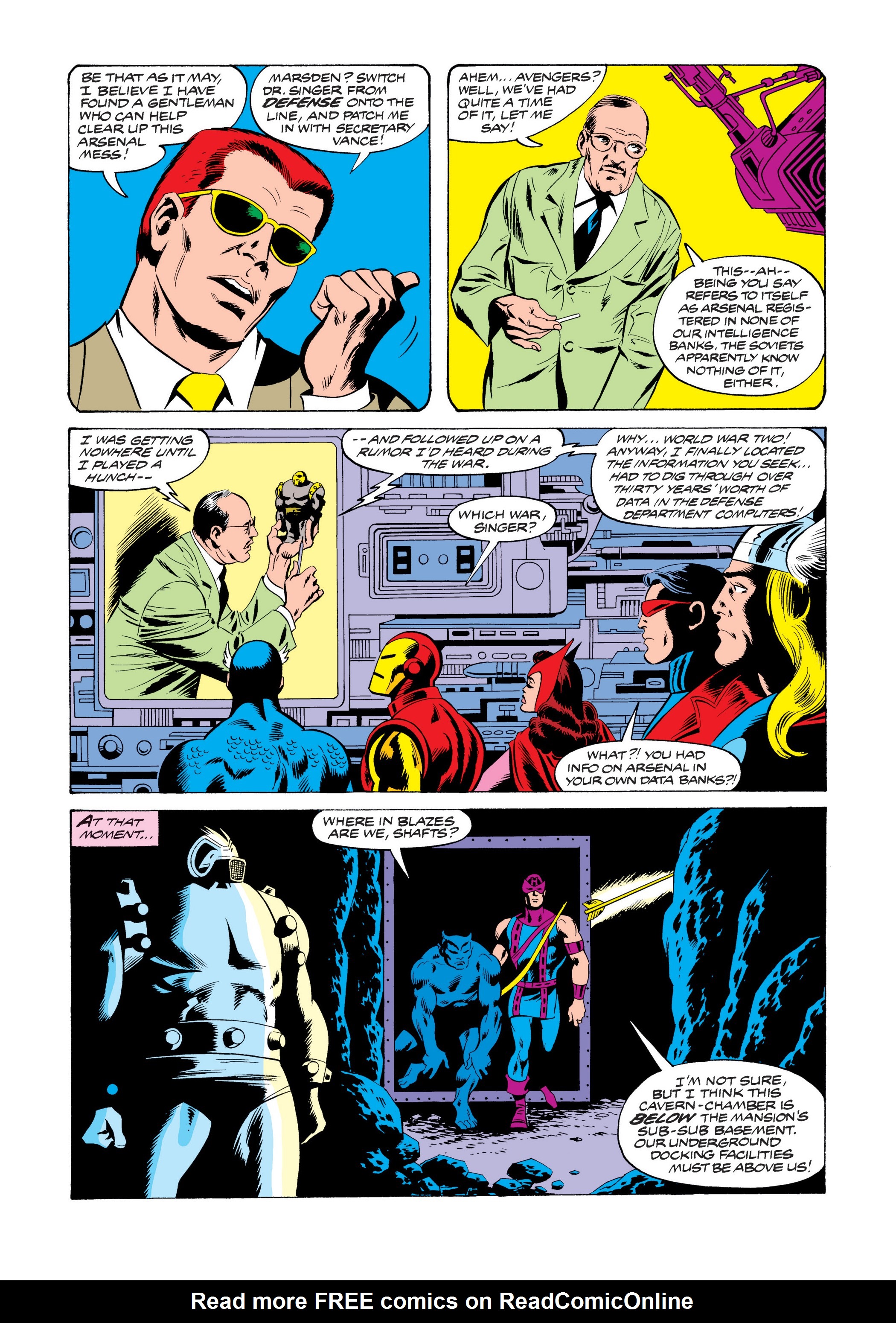 Read online Marvel Masterworks: The Avengers comic -  Issue # TPB 18 (Part 3) - 52