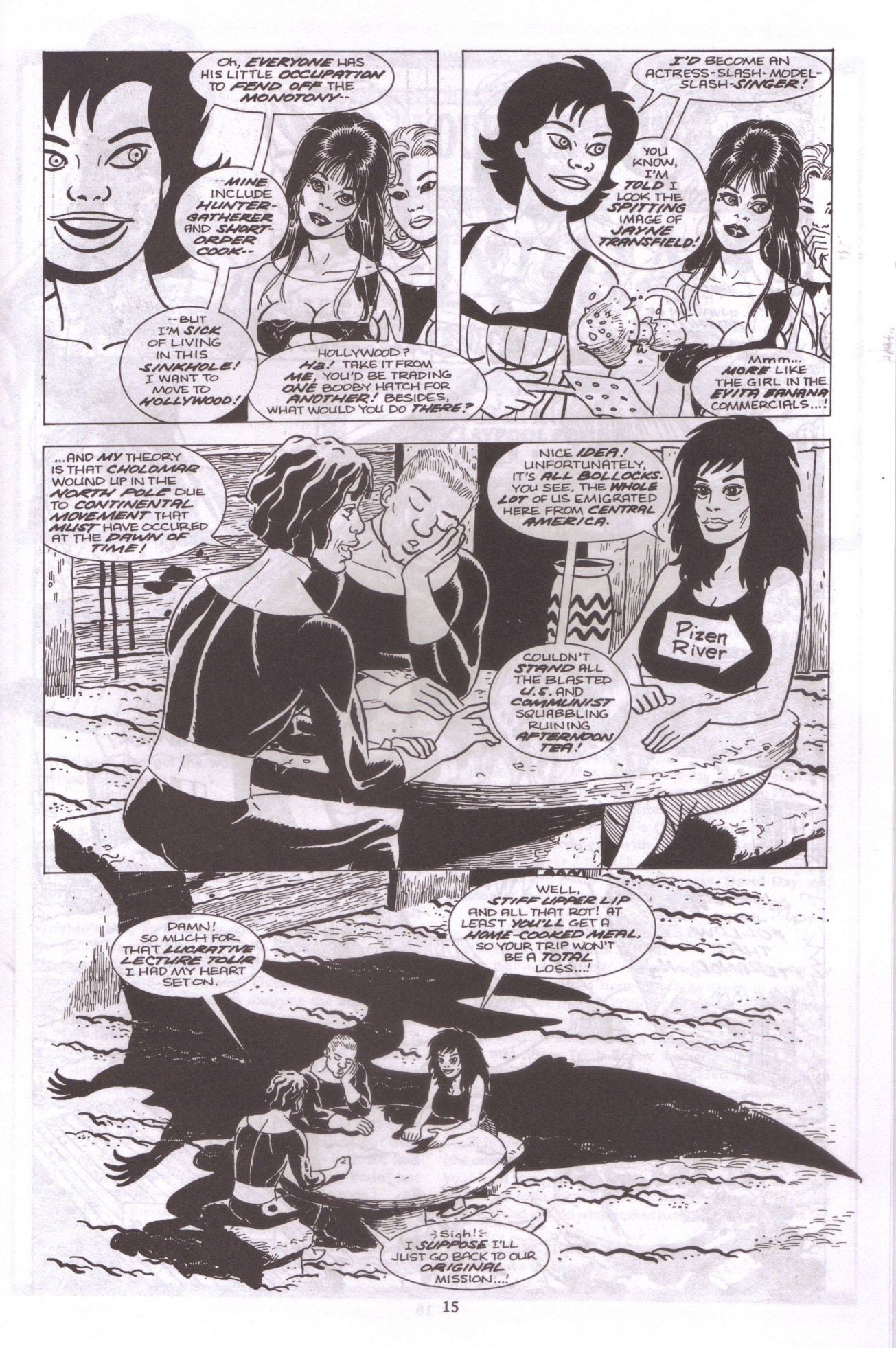 Read online Elvira, Mistress of the Dark comic -  Issue #47 - 17