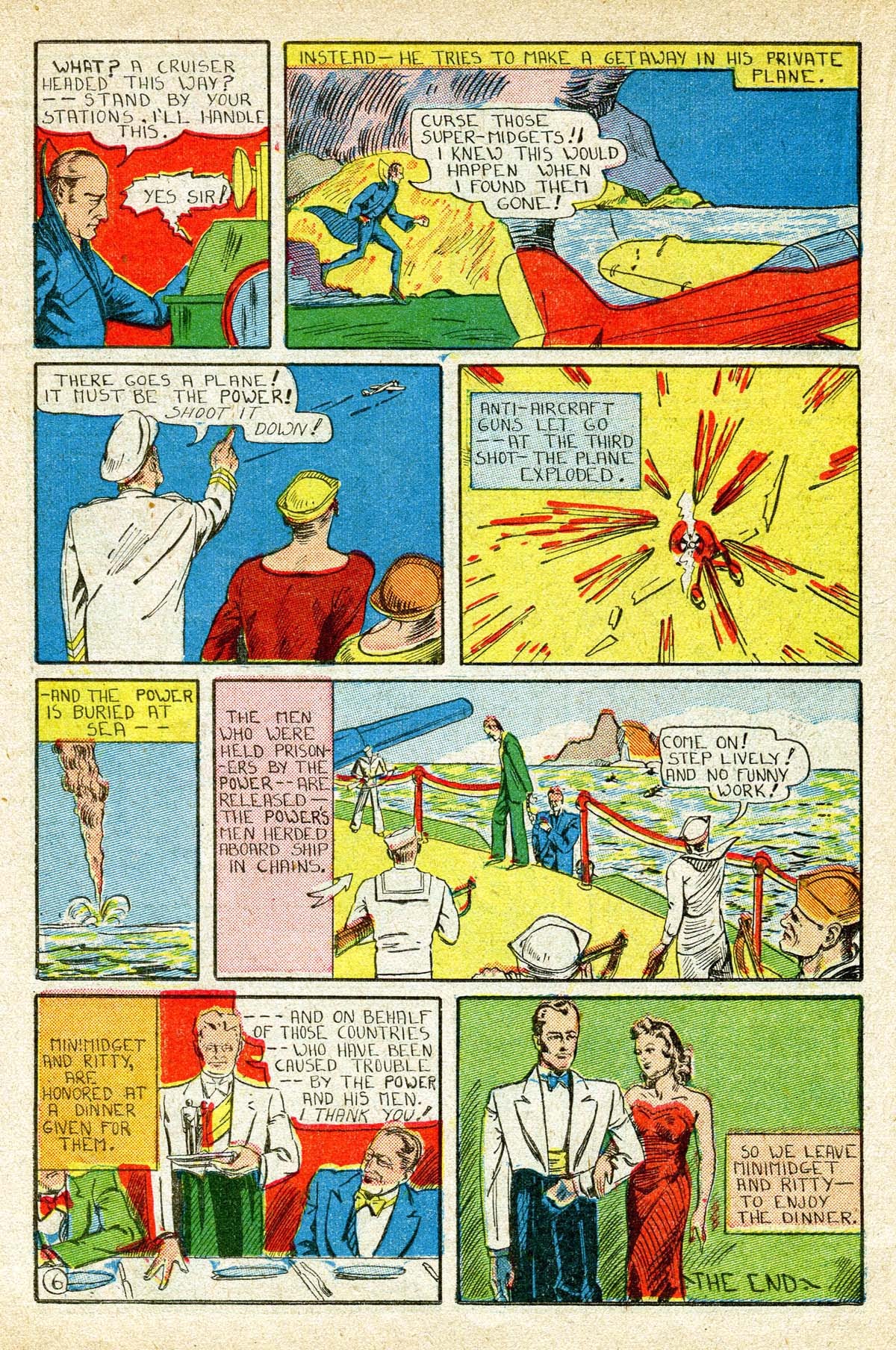 Read online Amazing Man Comics comic -  Issue #8 - 42