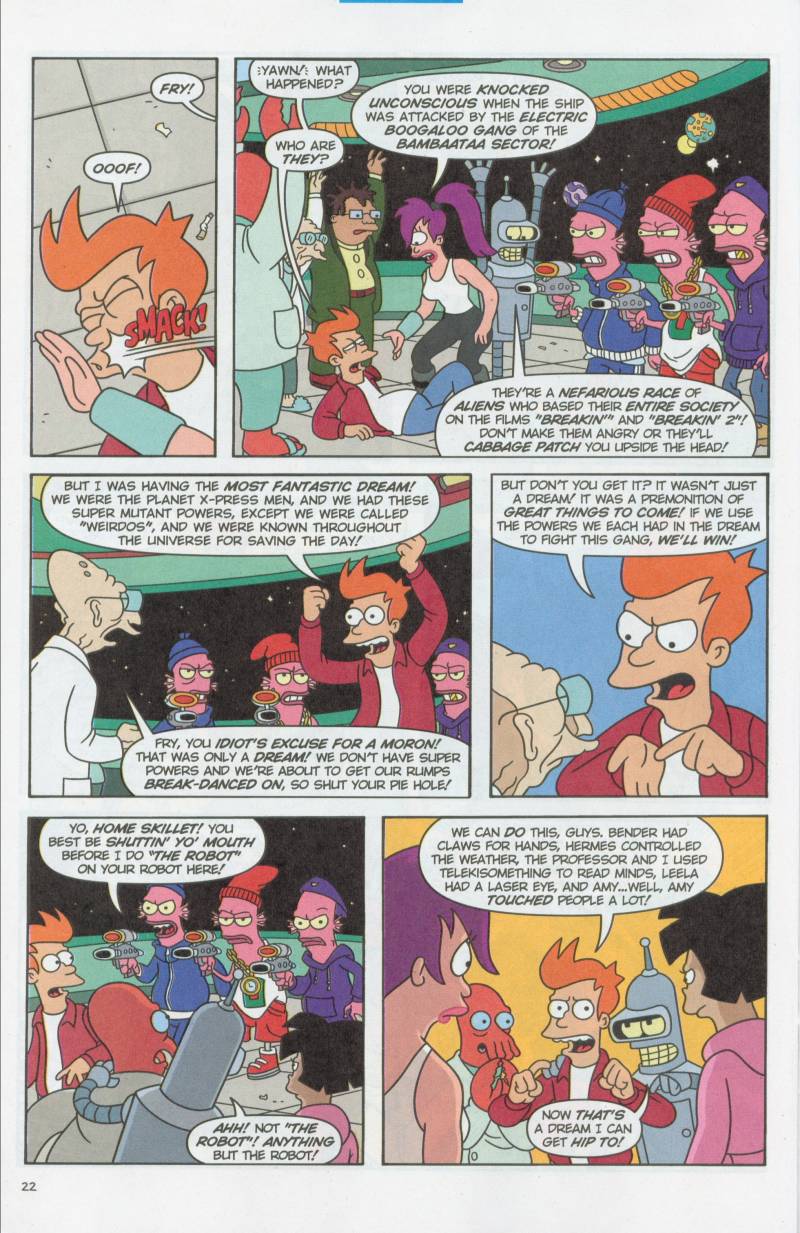 Read online Futurama Comics comic -  Issue #8 - 23