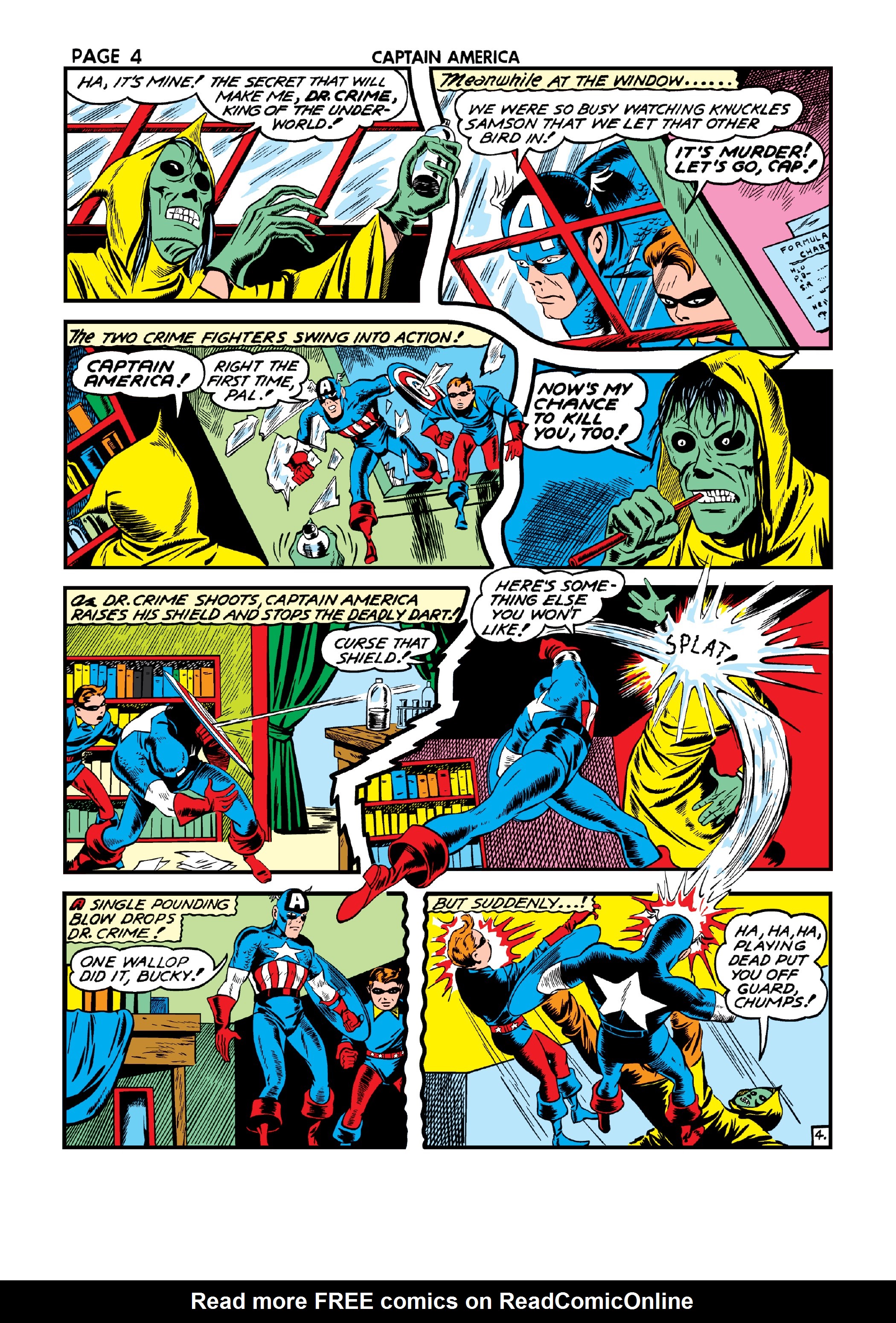 Read online Marvel Masterworks: Golden Age Captain America comic -  Issue # TPB 3 (Part 3) - 11