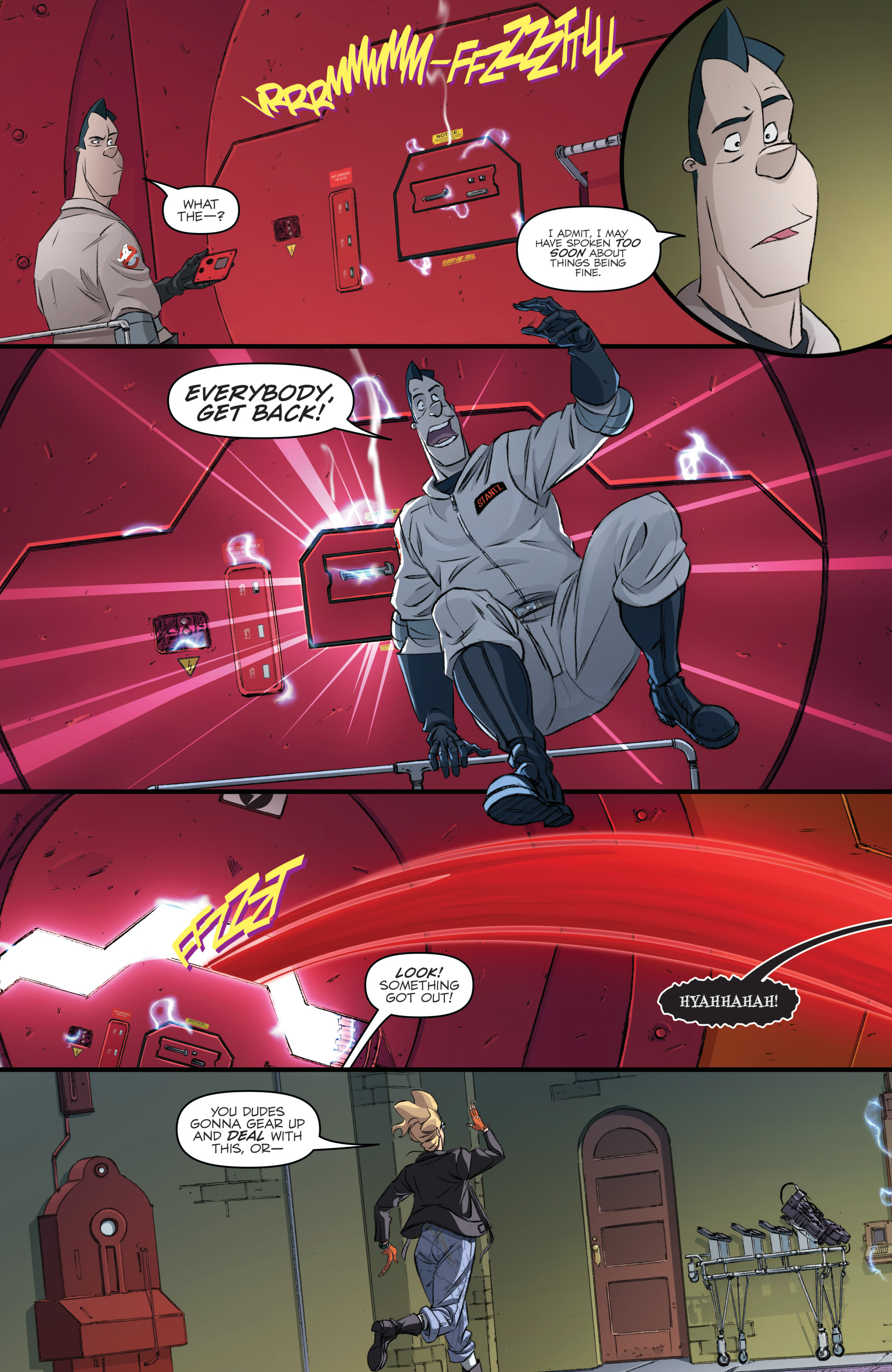 Read online Ghostbusters: Crossing Over comic -  Issue # _TPB - 81