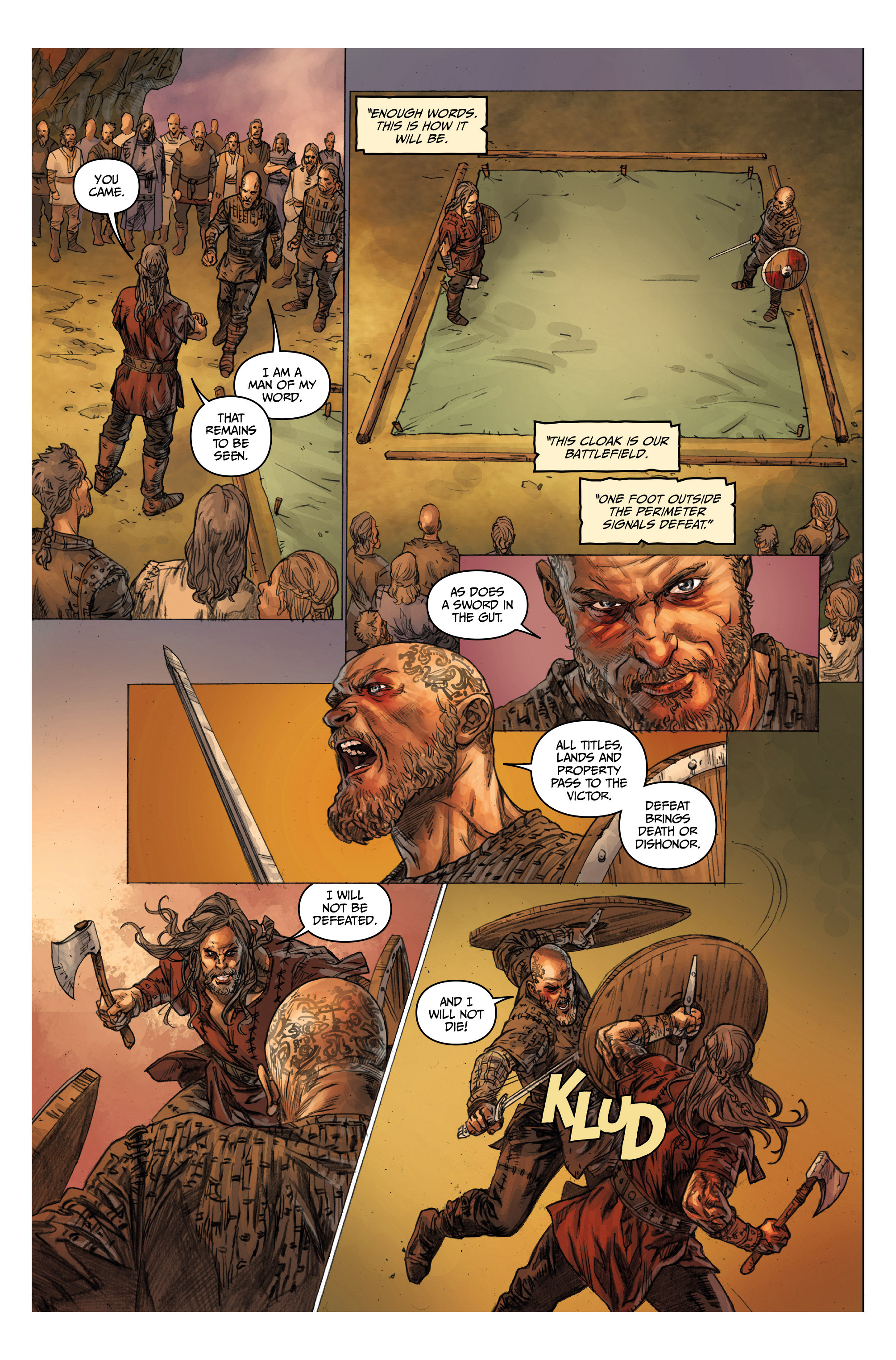 Read online Vikings: Uprising comic -  Issue #4 - 11