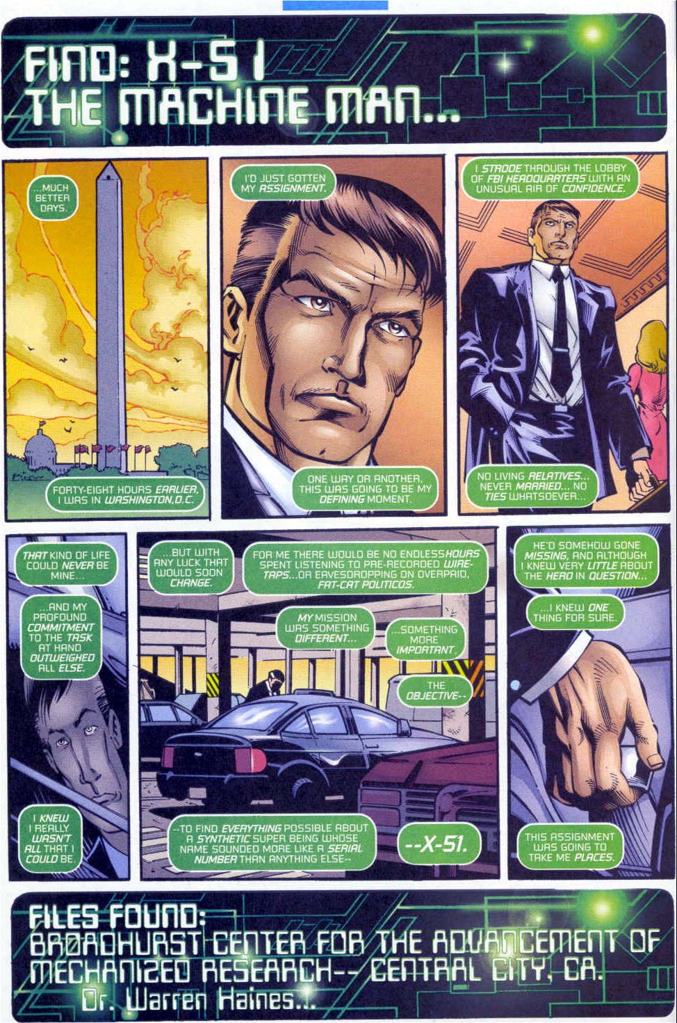 Read online X-51 comic -  Issue #1 - 5