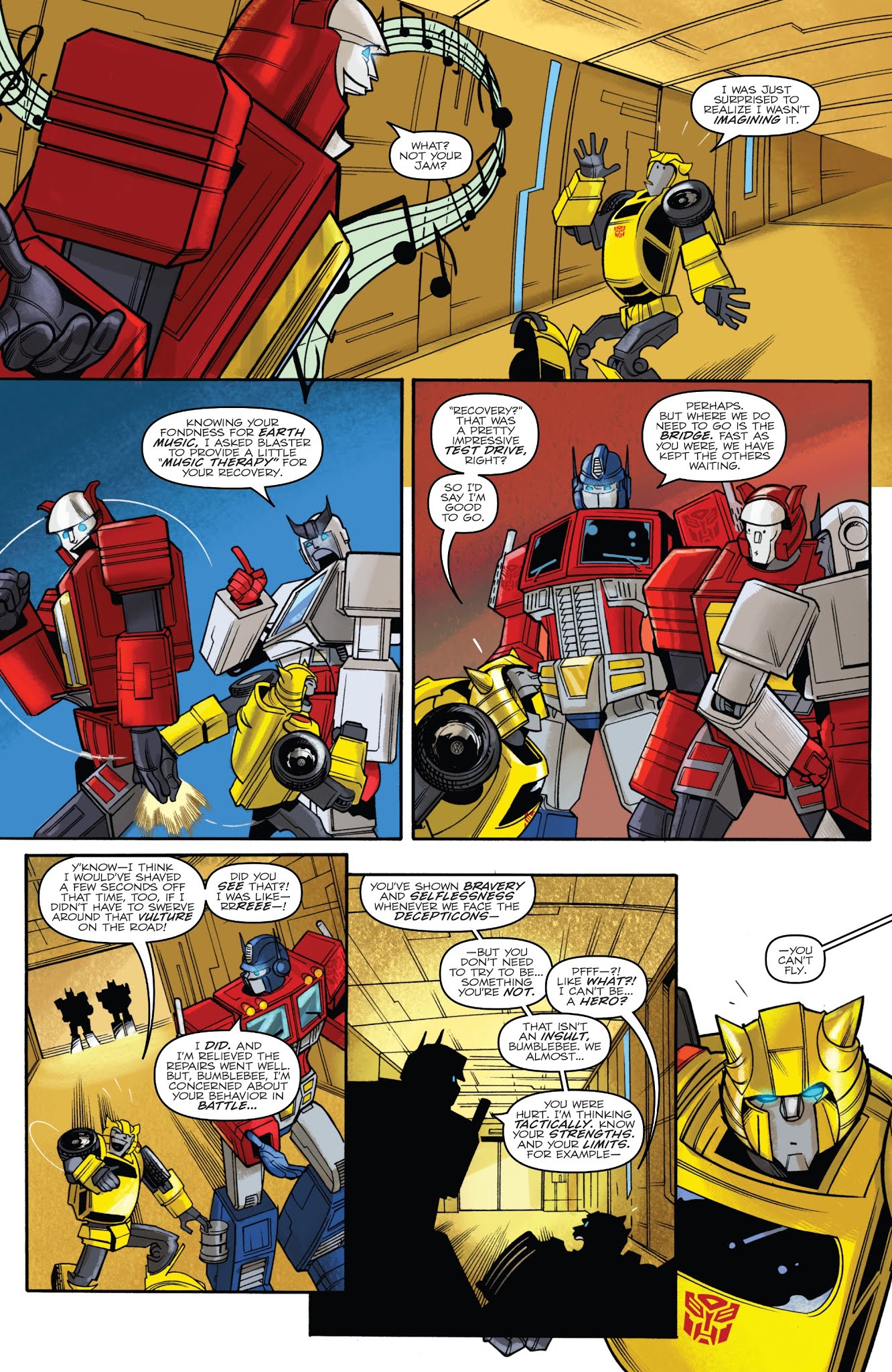 Read online Transformers: Bumblebee-Go For the Gold comic -  Issue # Full - 25