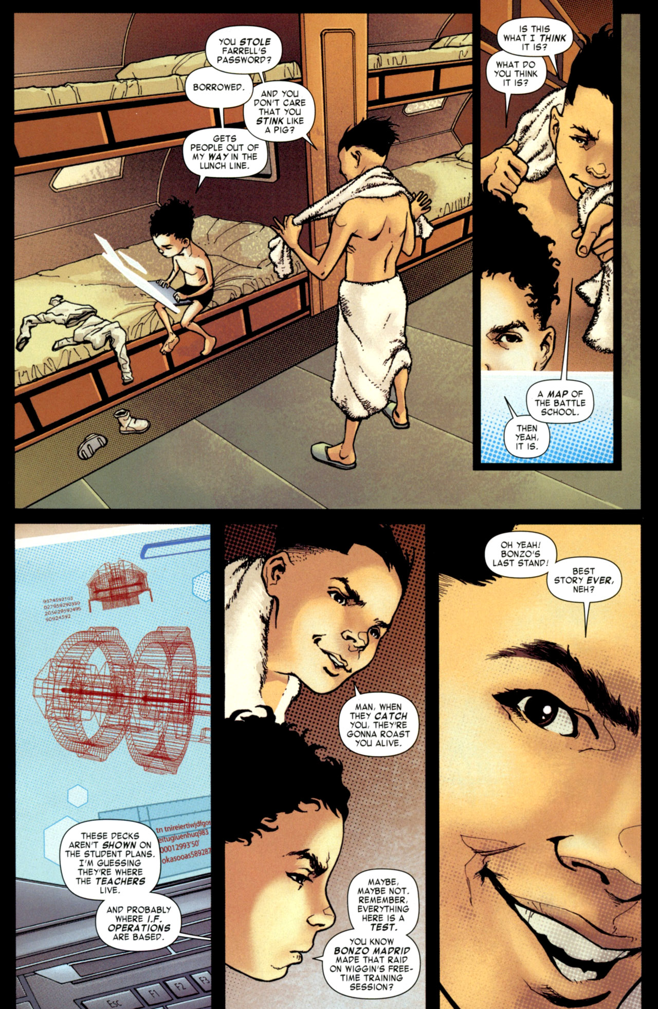 Read online Ender's Shadow: Battle School comic -  Issue #4 - 9