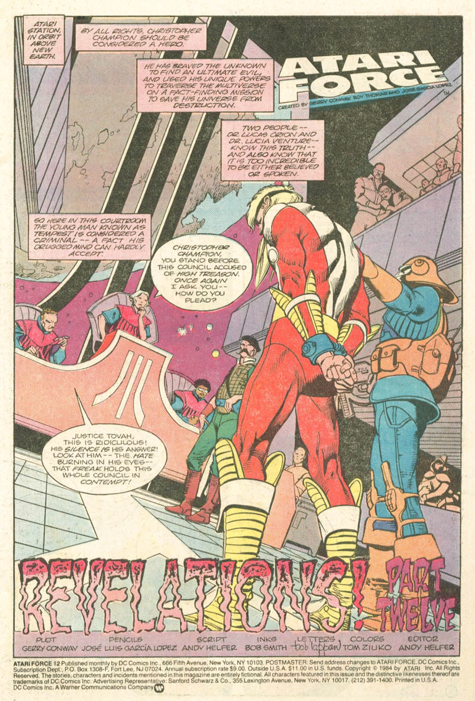 Read online Atari Force (1984) comic -  Issue #12 - 3