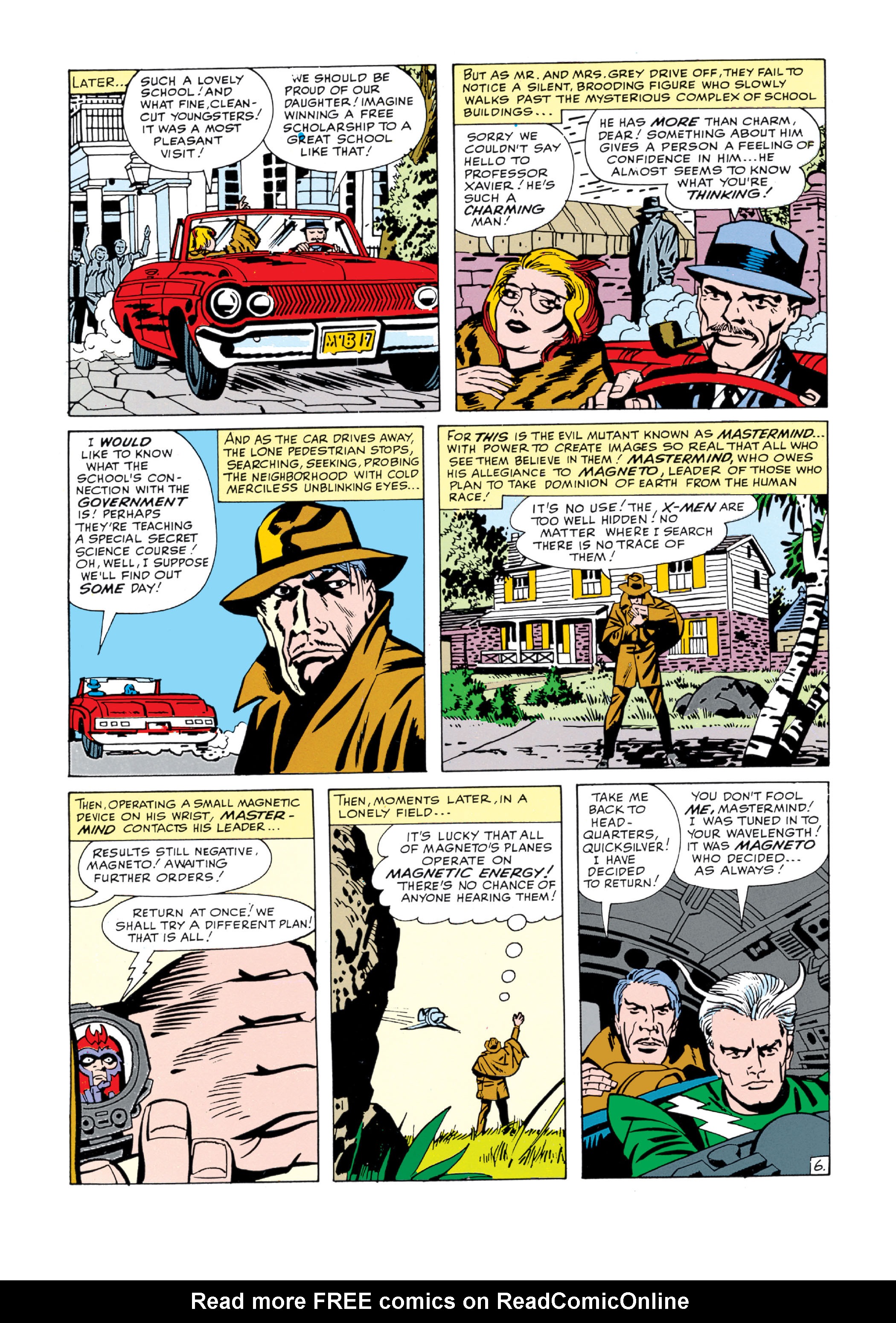 Read online Uncanny X-Men (1963) comic -  Issue #5 - 7