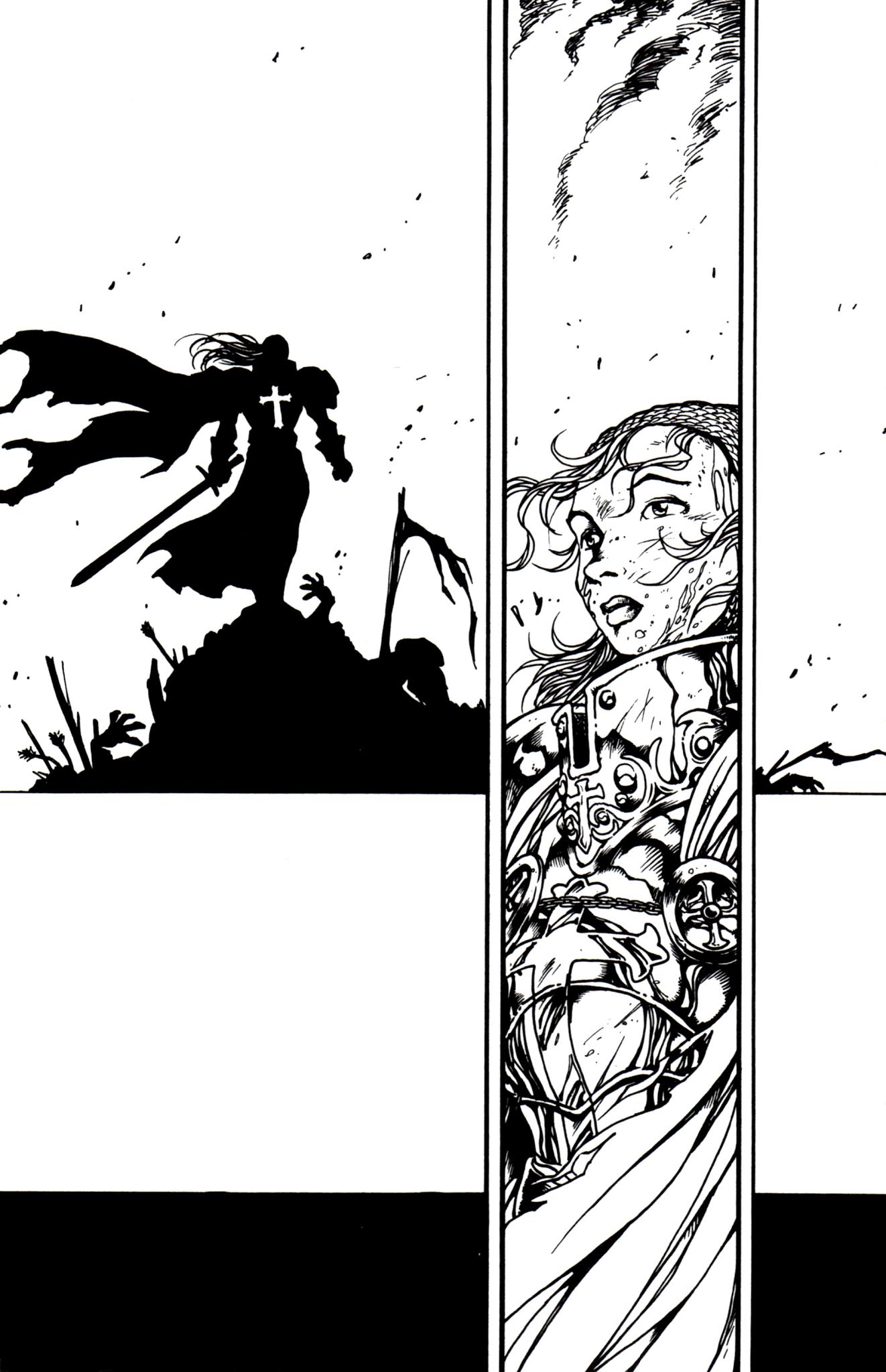 Read online Warrior Nun Areala: Resurrection comic -  Issue #0 - 4