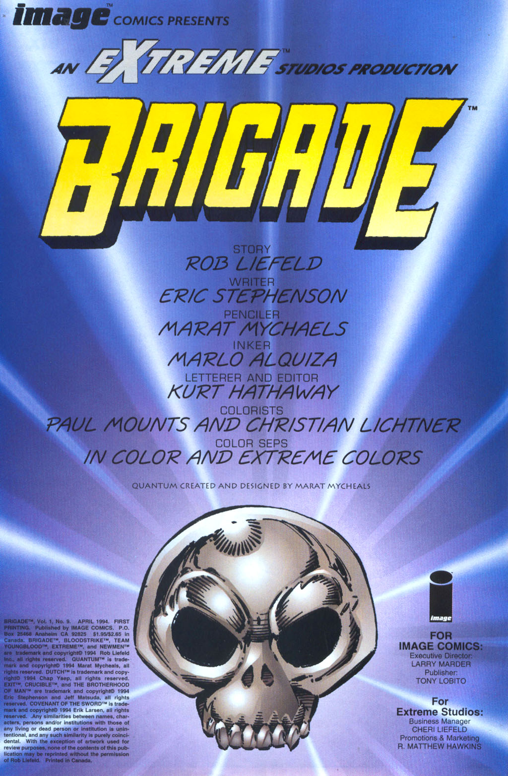 Read online Brigade (1993) comic -  Issue #9 - 2