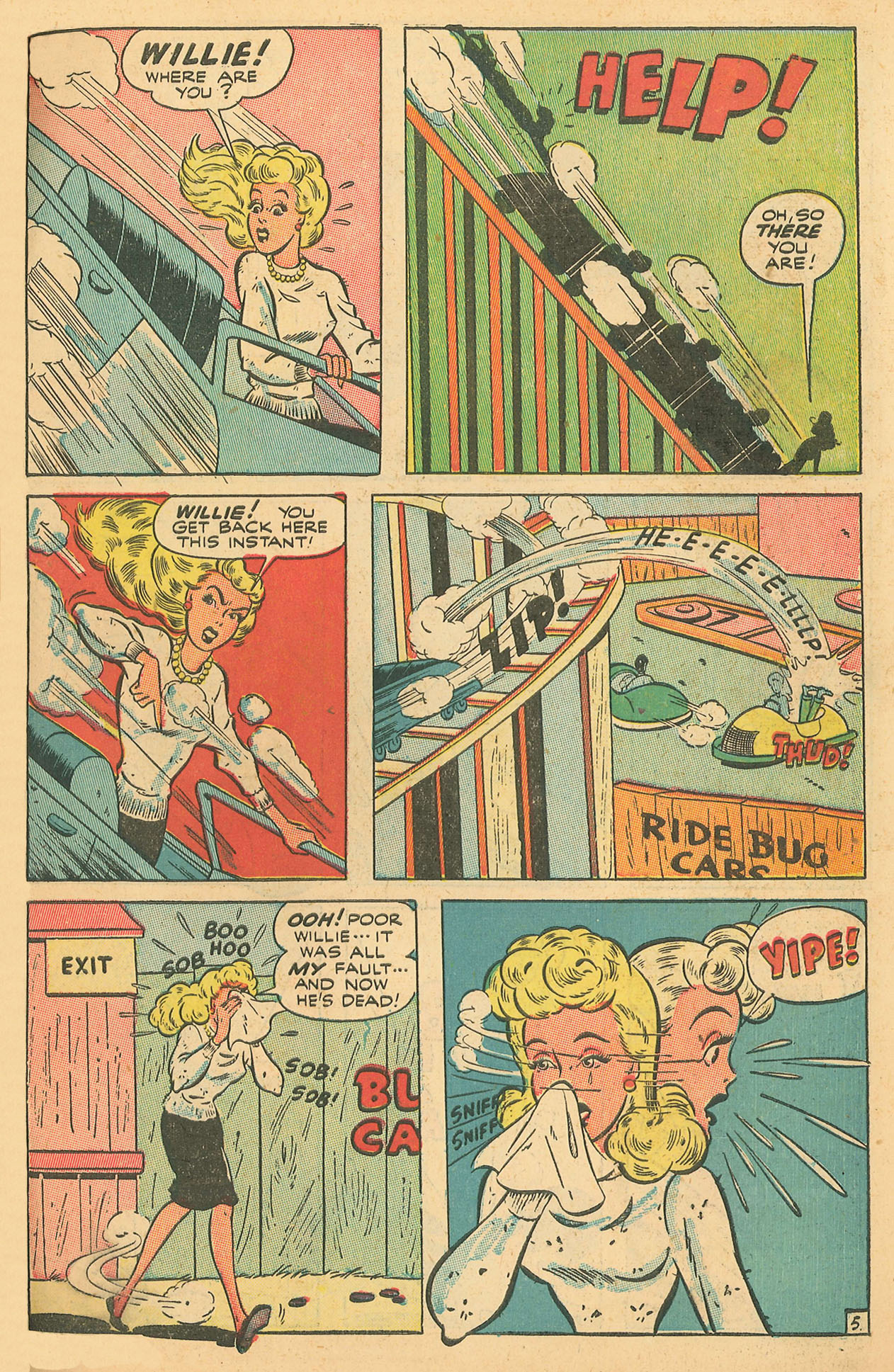 Read online Willie Comics (1946) comic -  Issue #6 - 43