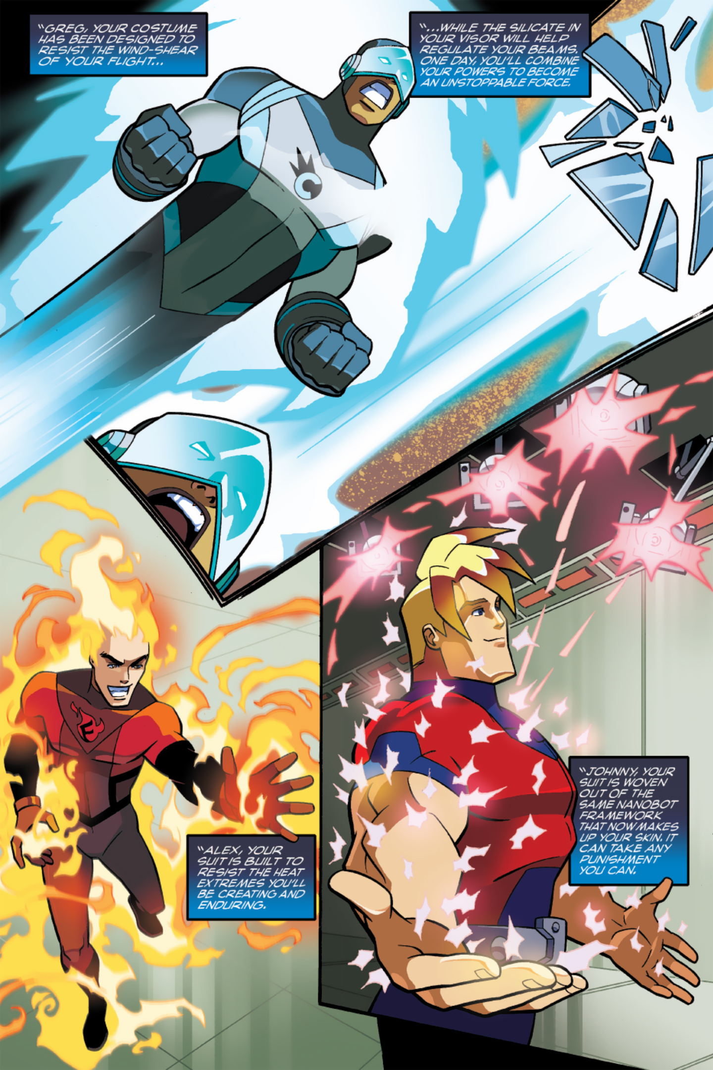 Read online New Crusaders: Rise Of The Heroes comic -  Issue #4 - Act IV - 3