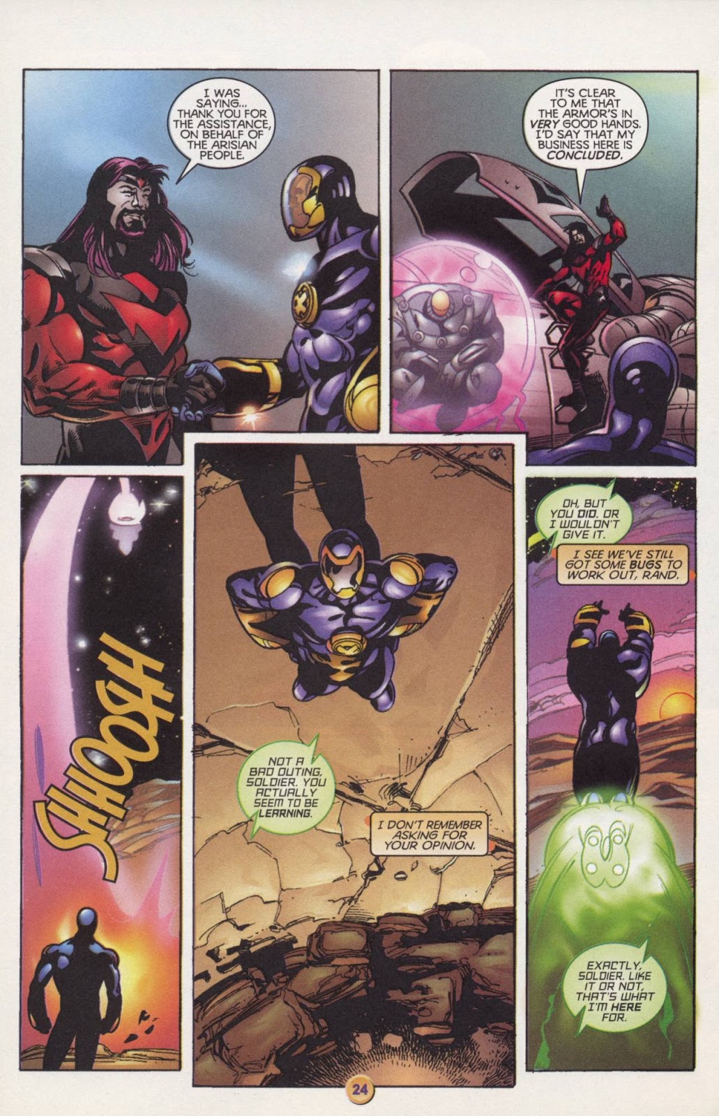 X-O Manowar (1996) issue 18 - Page 21