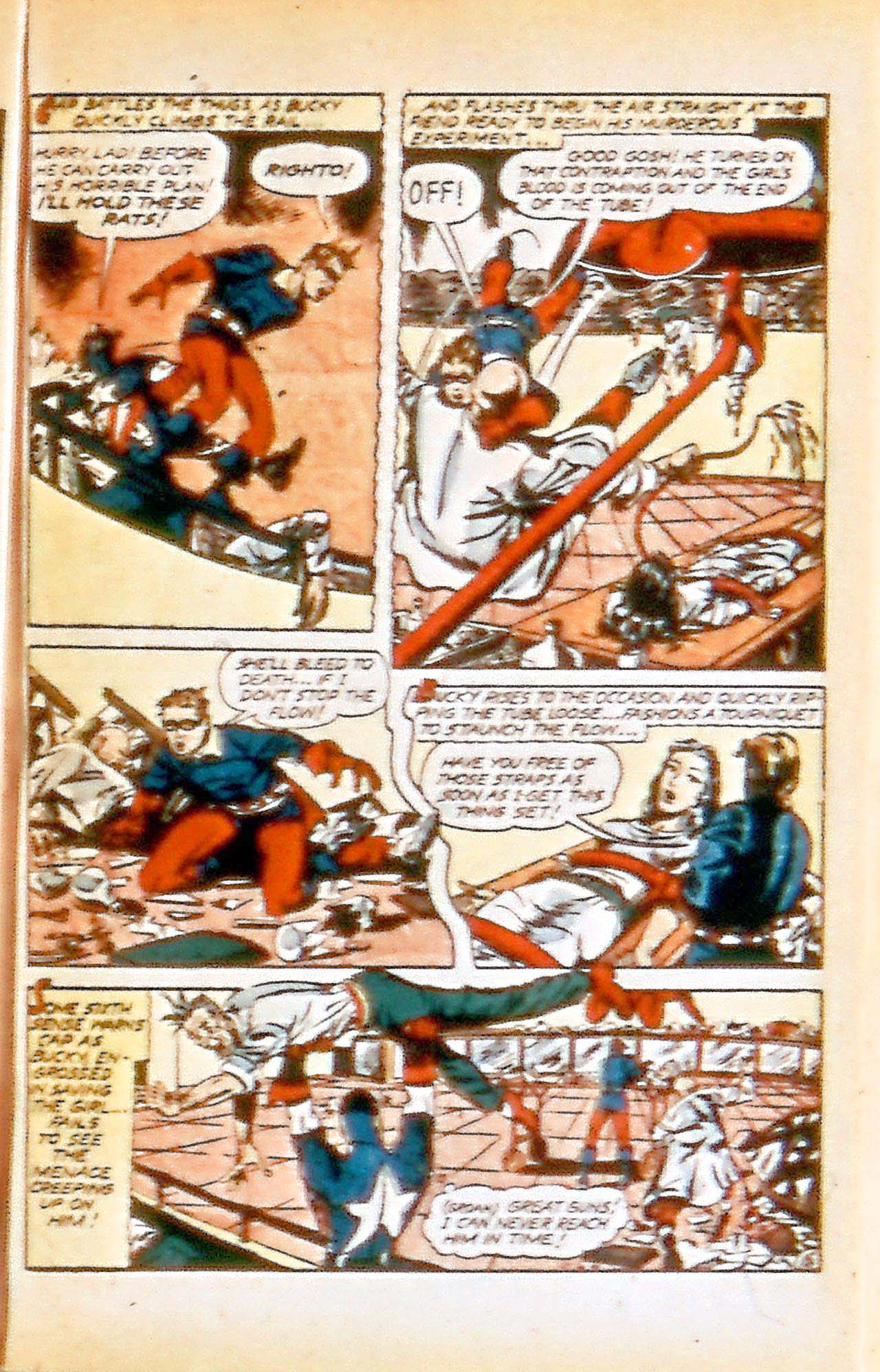 Read online Captain America Comics comic -  Issue #36 - 17