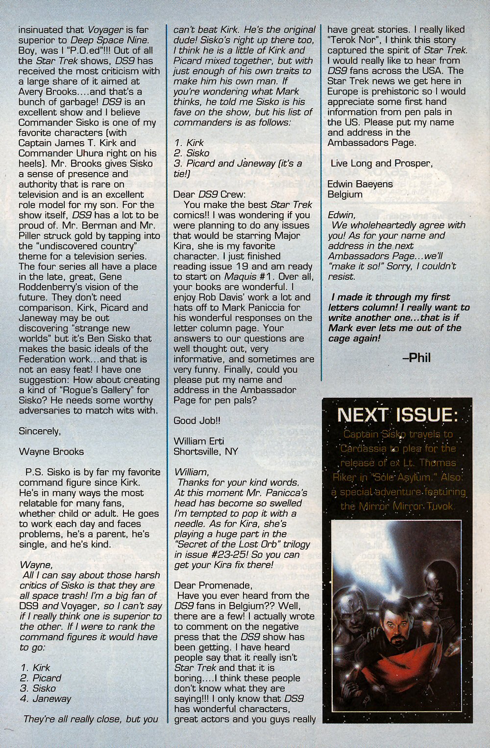 Read online Star Trek: Deep Space Nine (1993) comic -  Issue #28 - 30