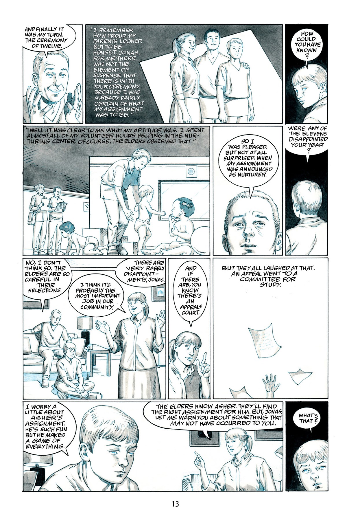 Read online The Giver comic -  Issue # TPB (Part 1) - 17