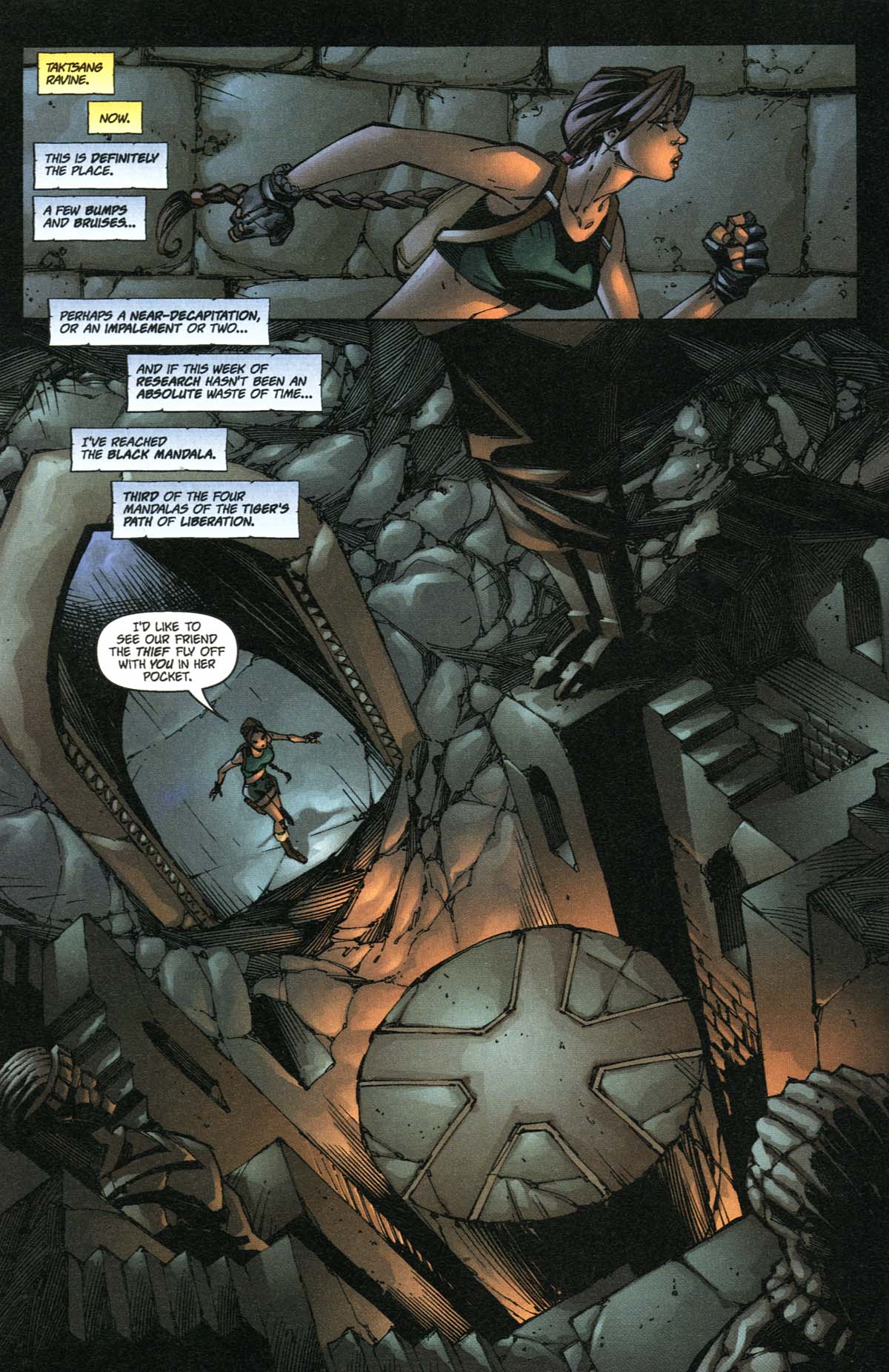Read online Tomb Raider: The Series comic -  Issue #21 - 16