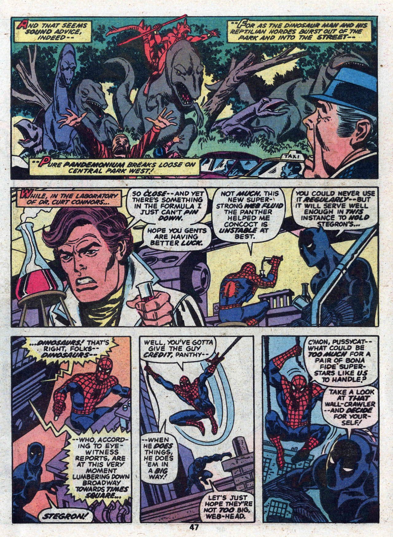 Read online Marvel Treasury Edition comic -  Issue #22 - 47