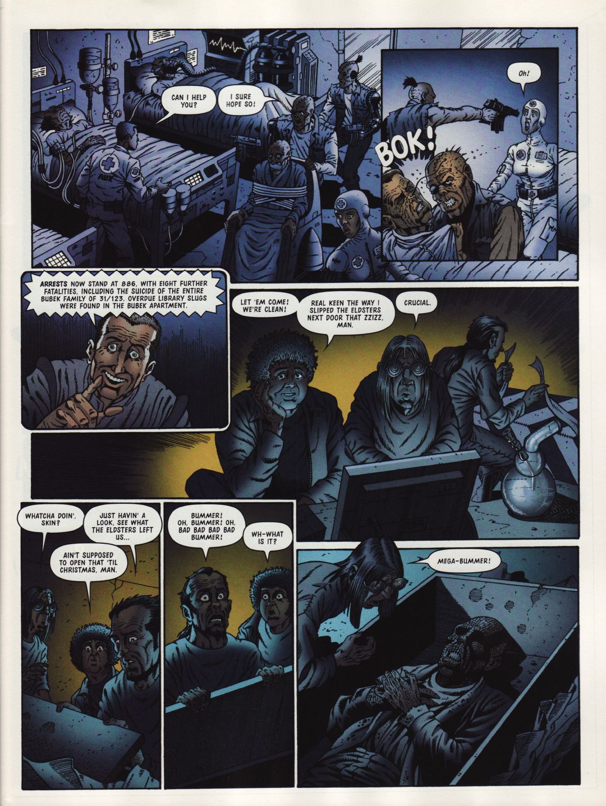 Read online Judge Dredd Megazine (Vol. 5) comic -  Issue #208 - 9