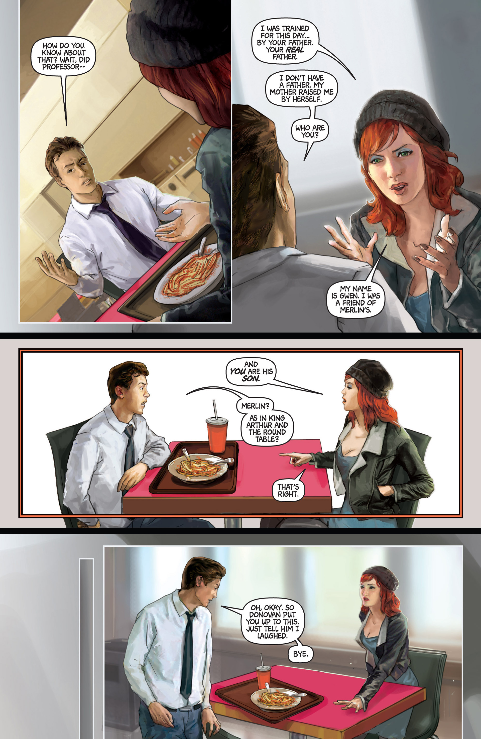 Read online Son of Merlin comic -  Issue #1 - 21