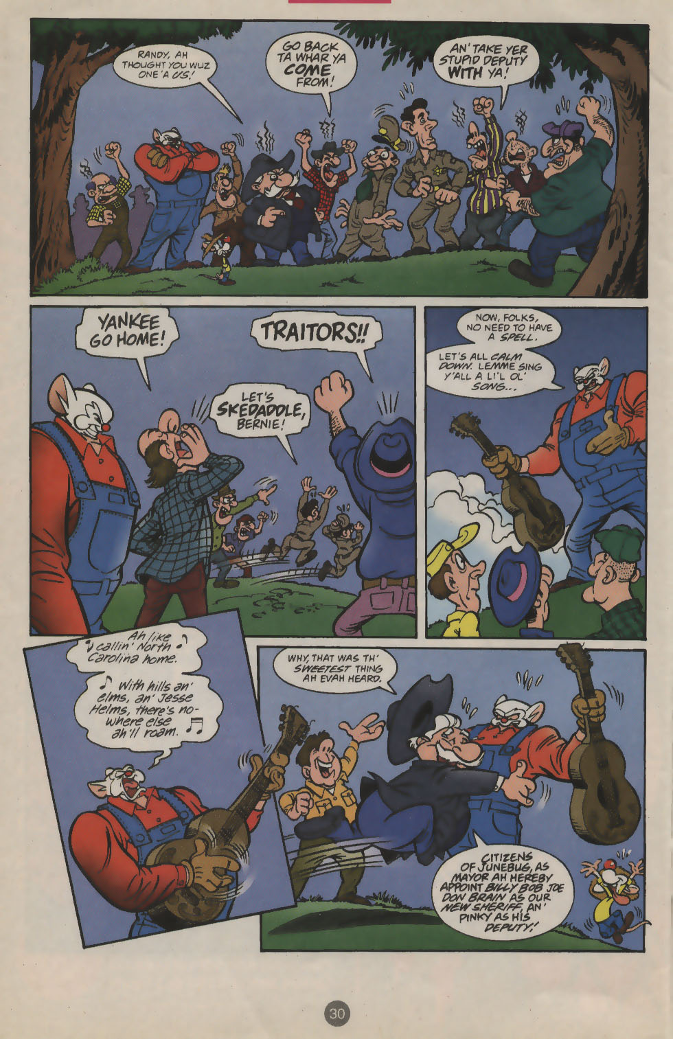 Read online Pinky and The Brain comic -  Issue #20 - 23