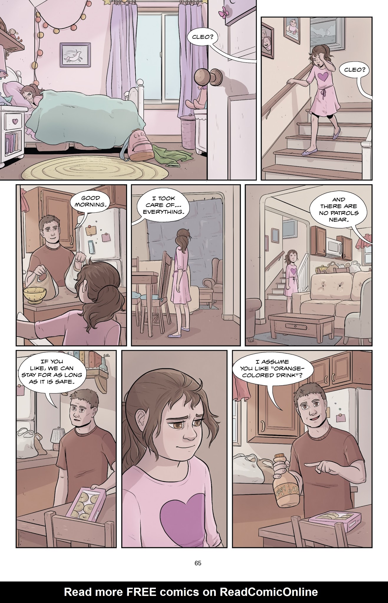 Read online Lifeformed: Cleo Makes Contact comic -  Issue # TPB - 64