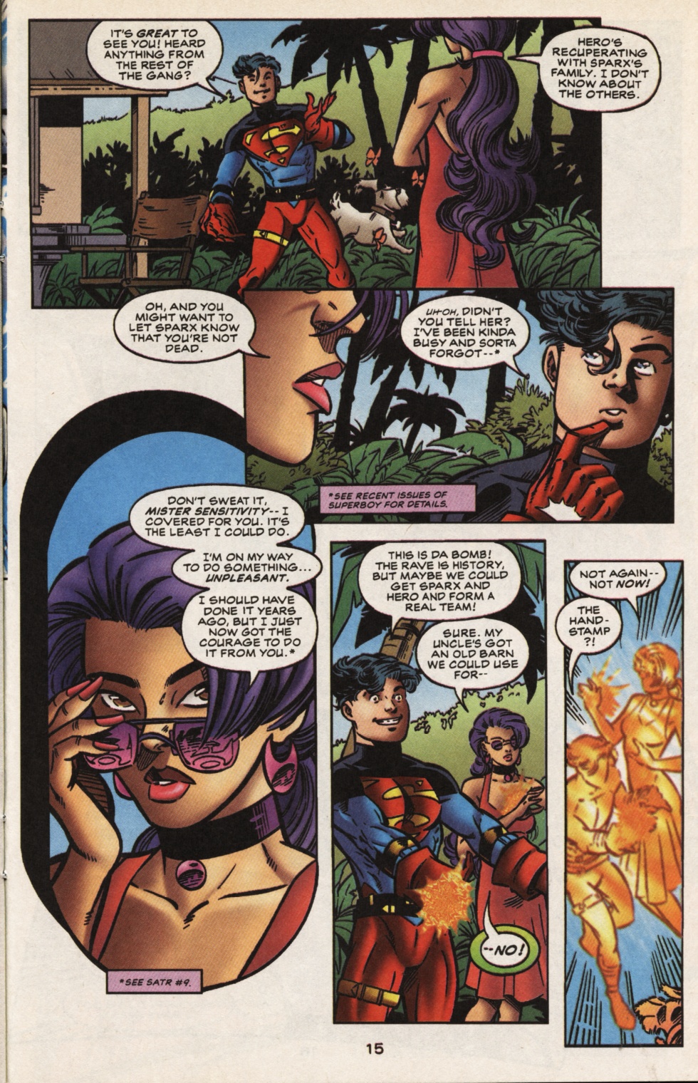 Read online Superboy & The Ravers comic -  Issue #13 - 16