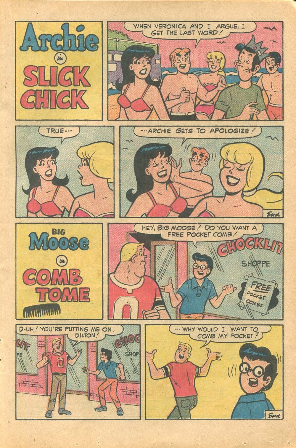 Read online Archie's Joke Book Magazine comic -  Issue #166 - 17