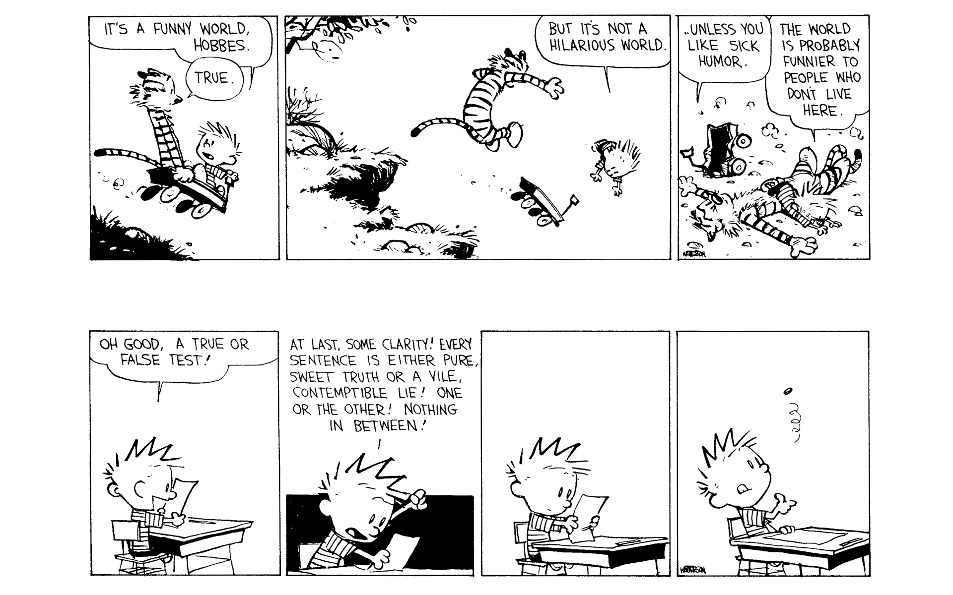 Read online Calvin and Hobbes comic -  Issue #9 - 94
