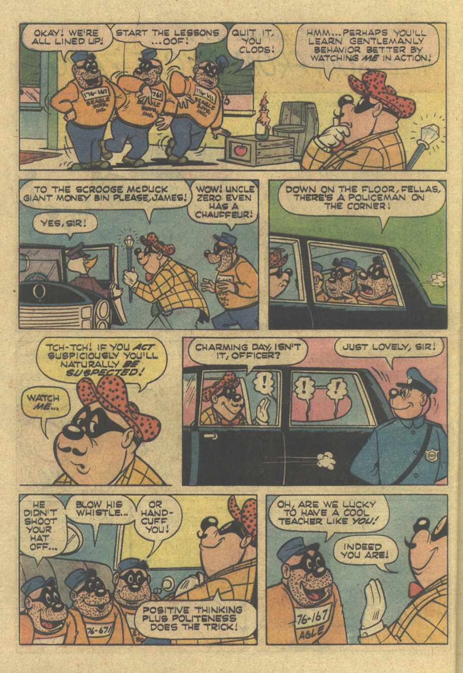 Read online Walt Disney THE BEAGLE BOYS comic -  Issue #26 - 28