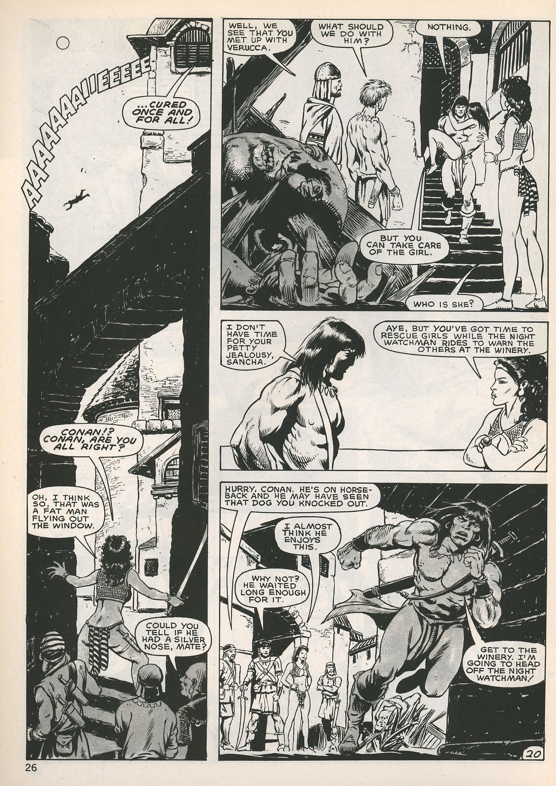 Read online The Savage Sword Of Conan comic -  Issue #129 - 25