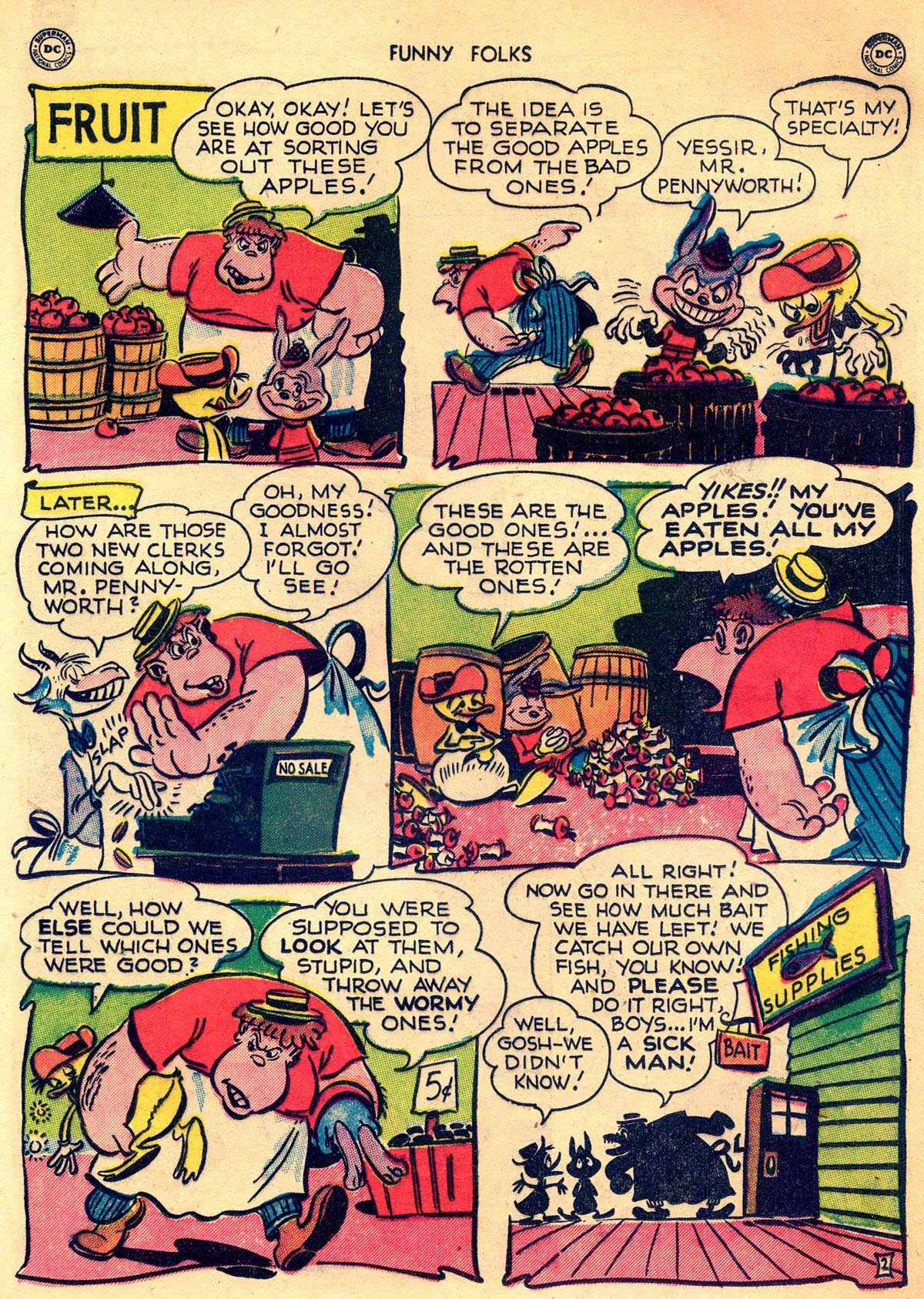 Read online Funny Folks comic -  Issue #25 - 35