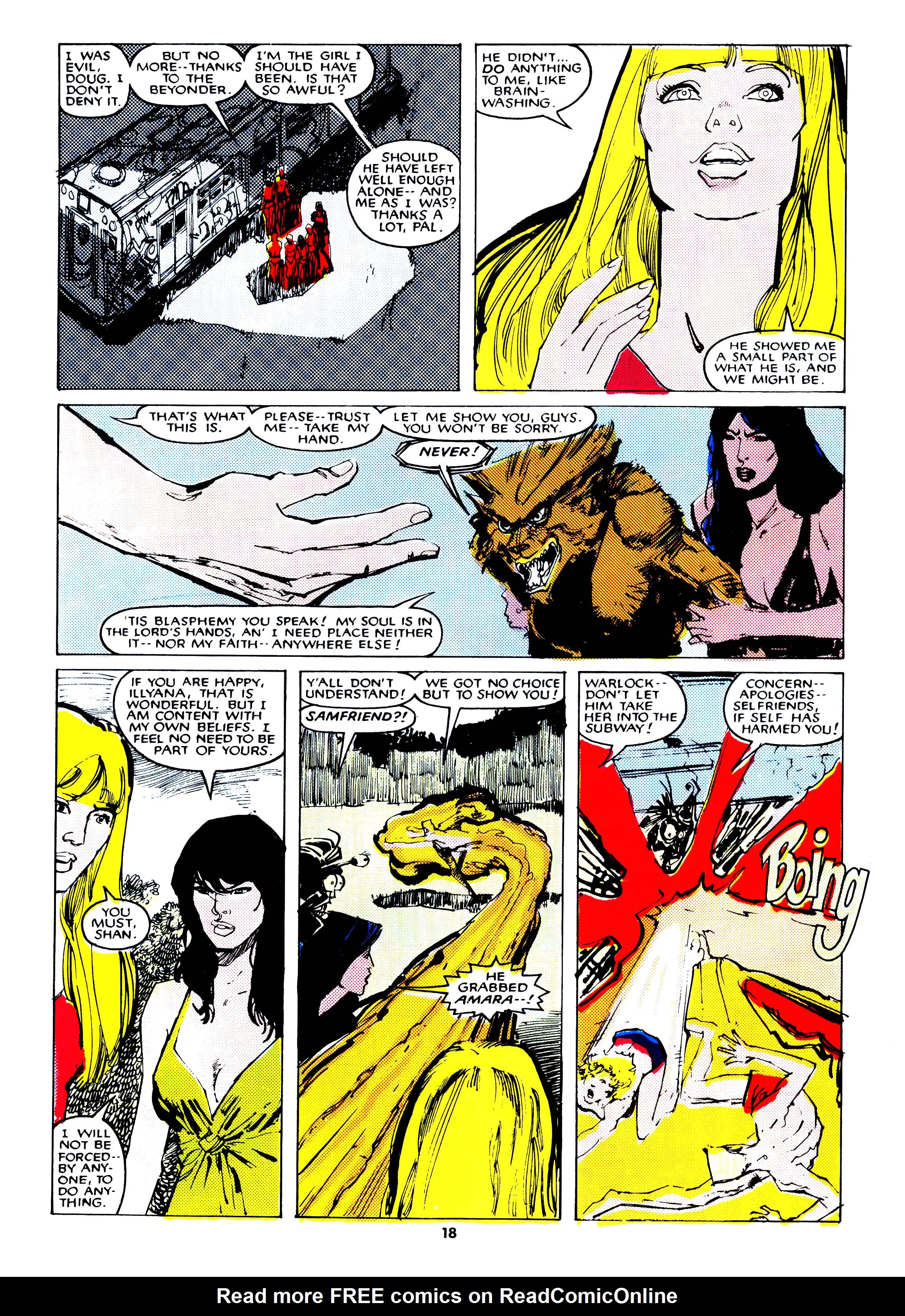 Read online Secret Wars (1985) comic -  Issue #74 - 18