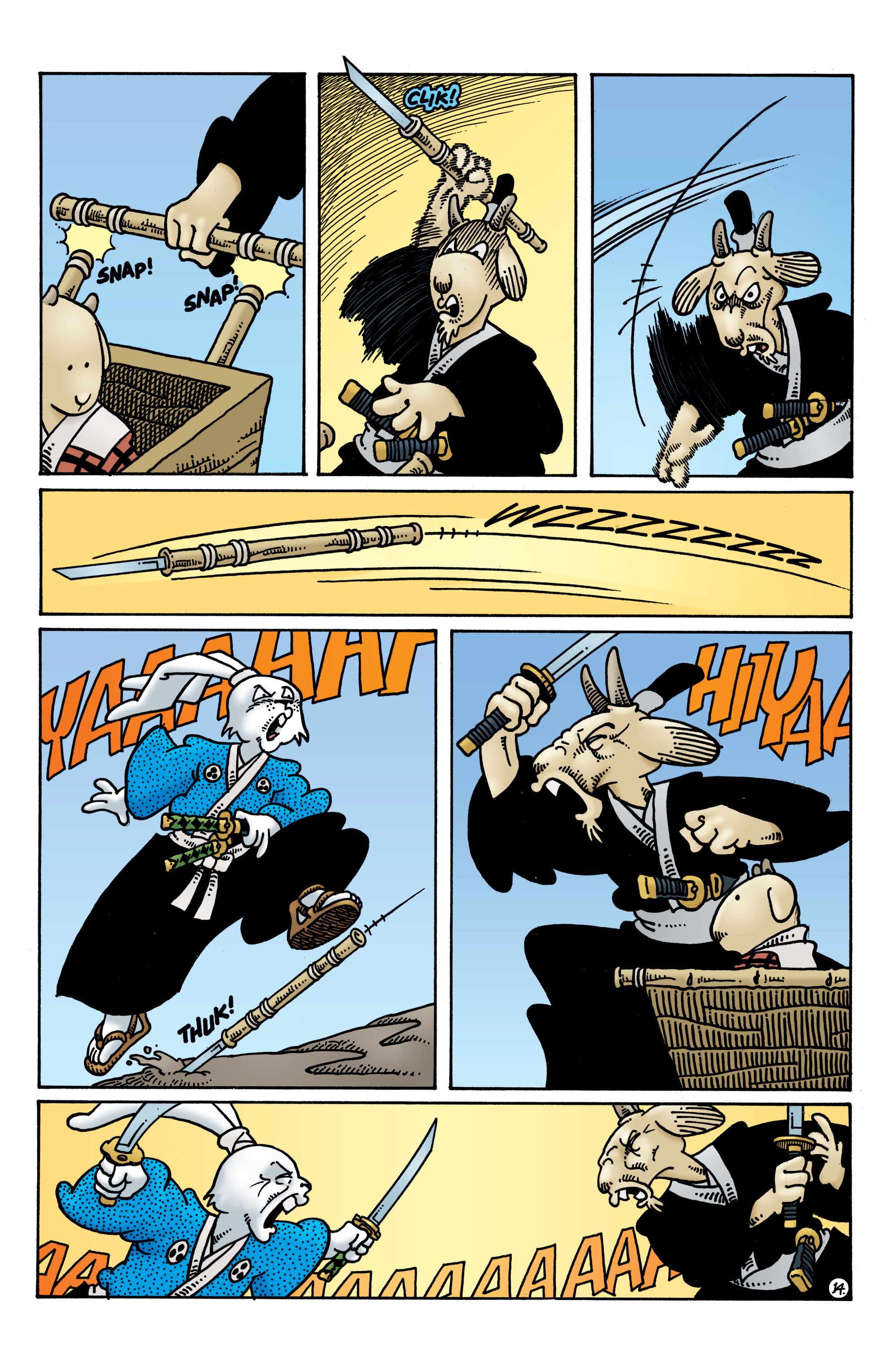 Read online Usagi Yojimbo: Lone Goat and Kid comic -  Issue #6 - 16