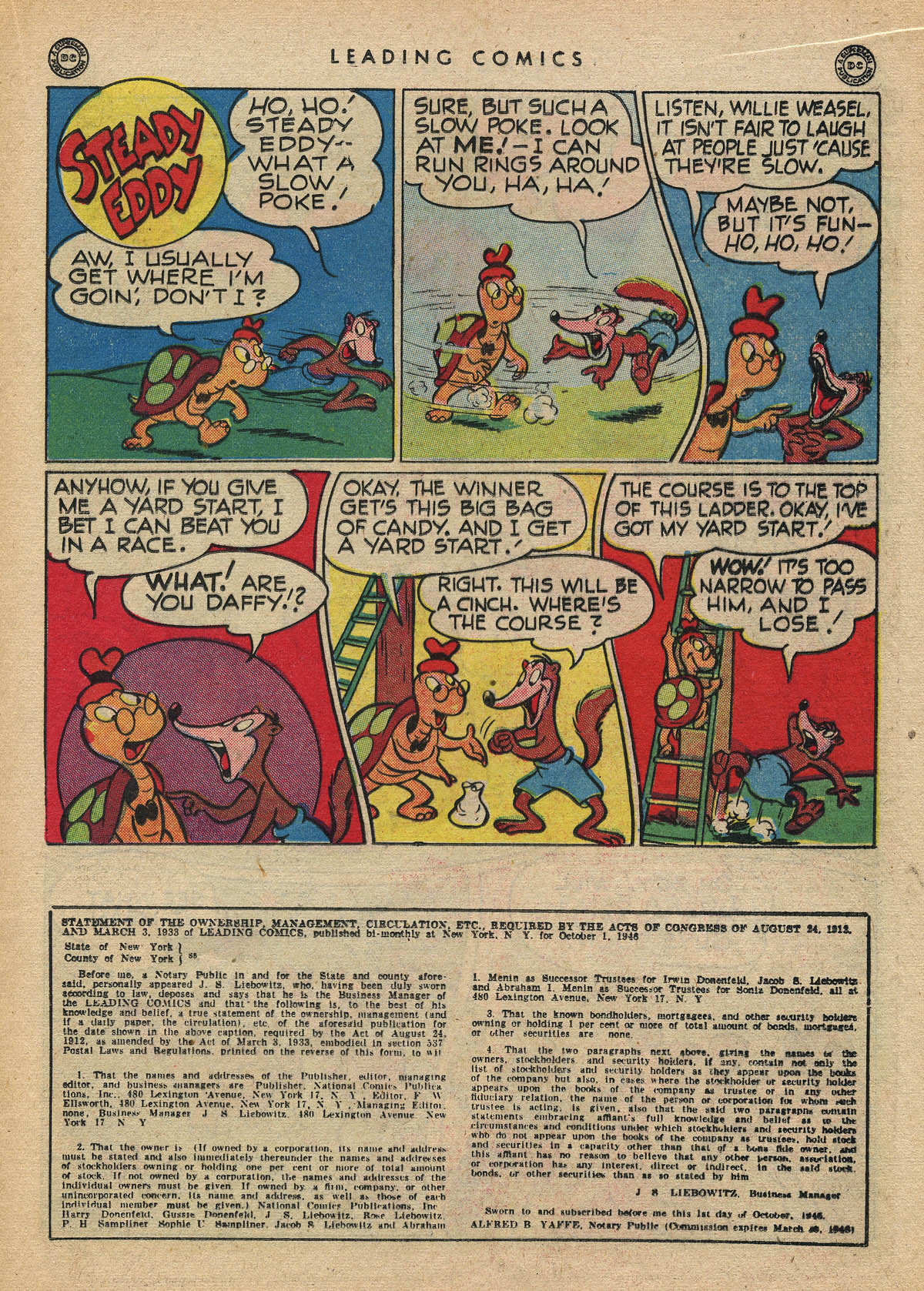 Read online Leading Comics comic -  Issue #23 - 23