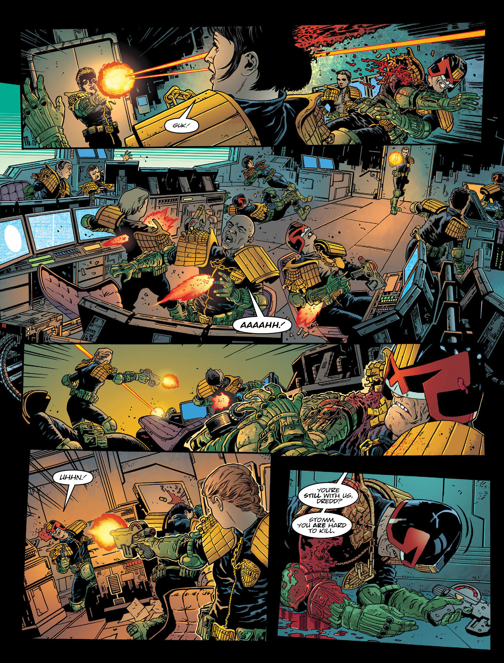 Read online 2000 AD comic -  Issue #1964 - 5