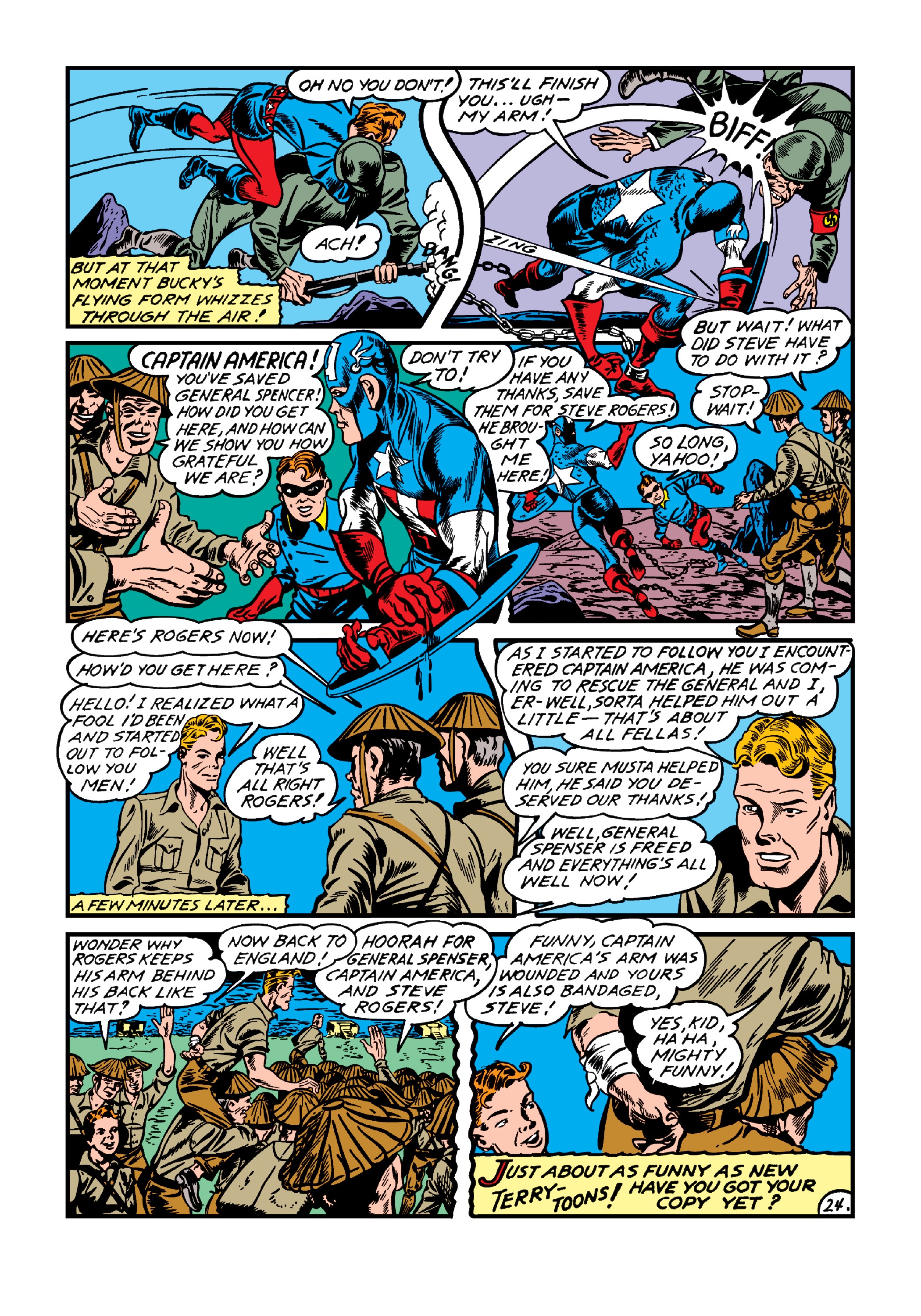 Read online Marvel Masterworks: Golden Age Captain America comic -  Issue # TPB 5 (Part 2) - 98