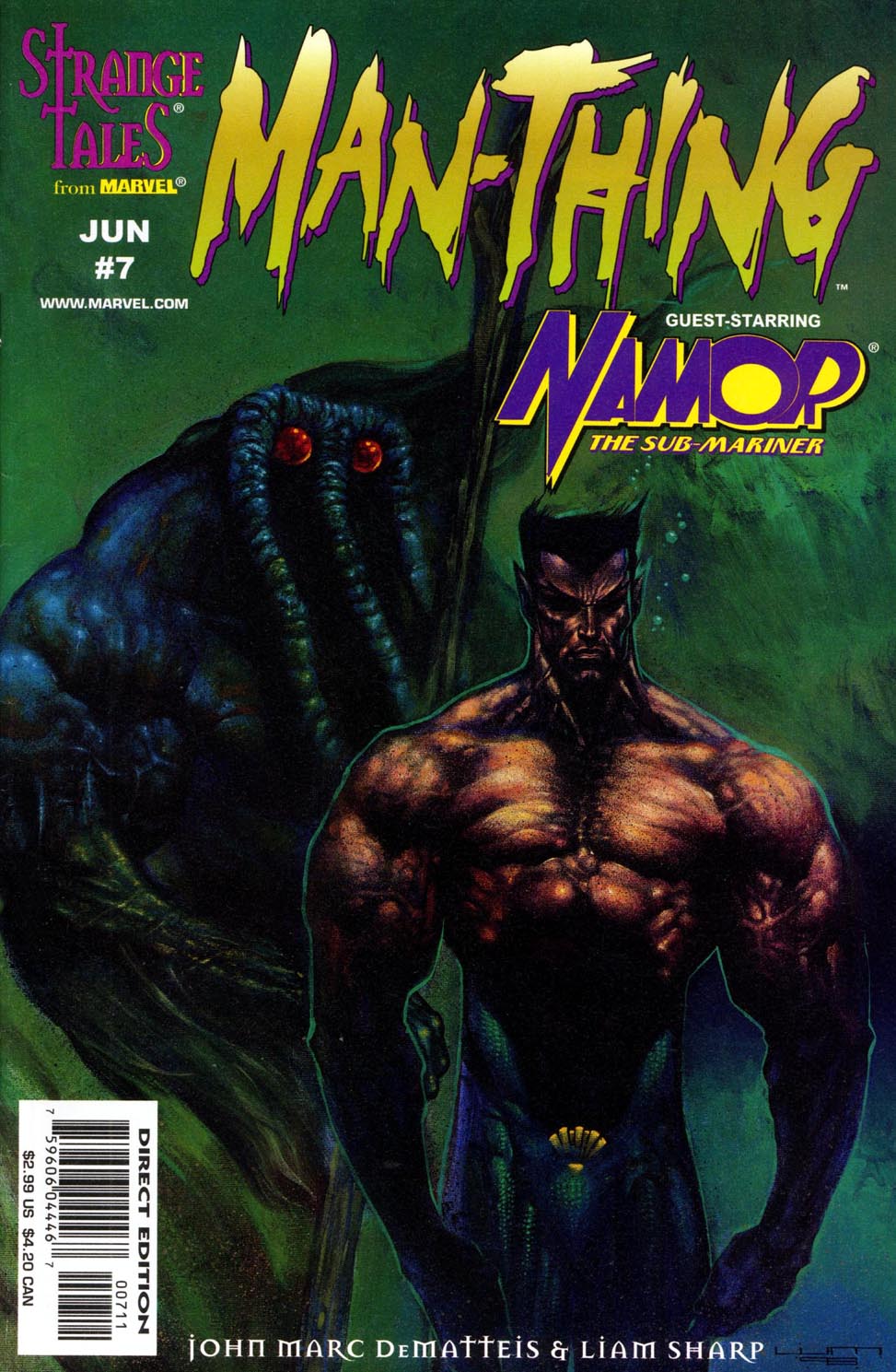 Read online Man-Thing (1997) comic -  Issue #7 - 1