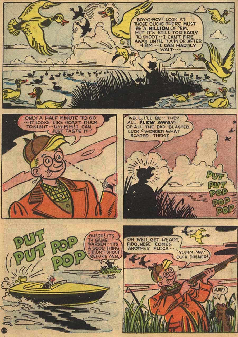 Read online Pep Comics comic -  Issue #63 - 28