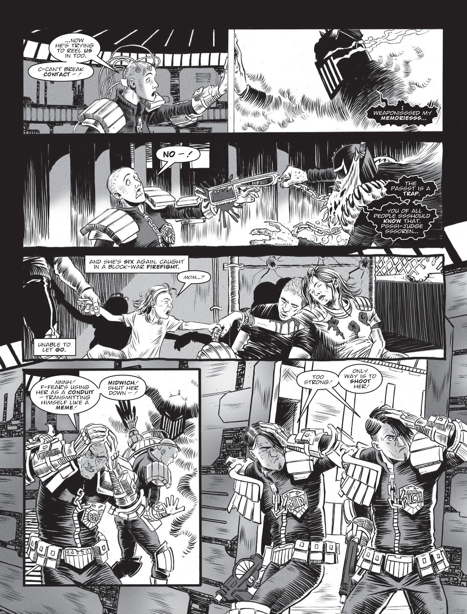 Read online 2000 AD comic -  Issue #2073 - 42
