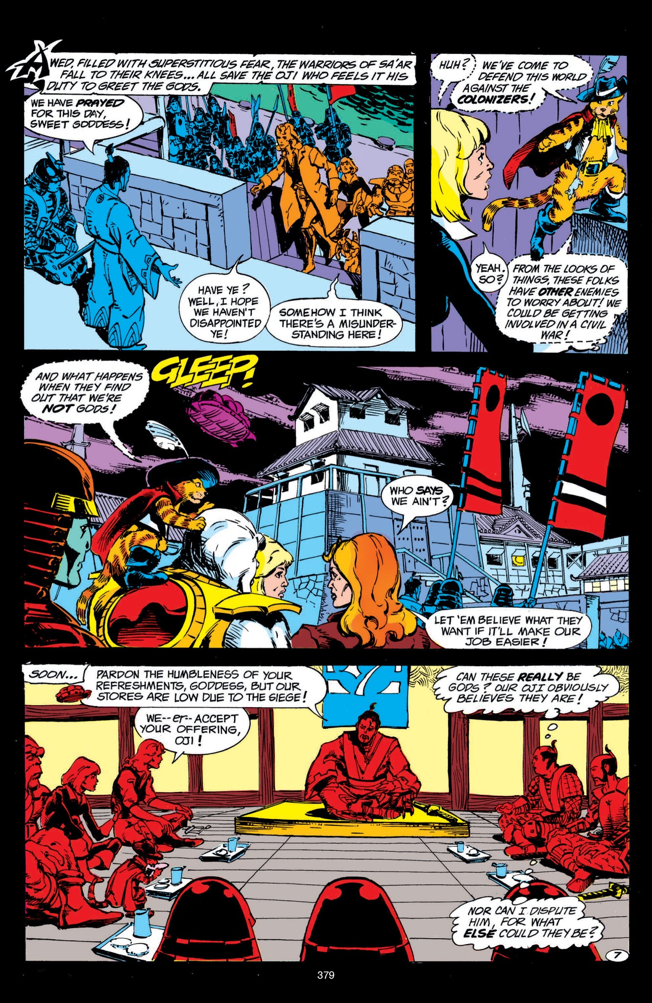 Read online Swords of the Swashbucklers comic -  Issue # TPB - 363