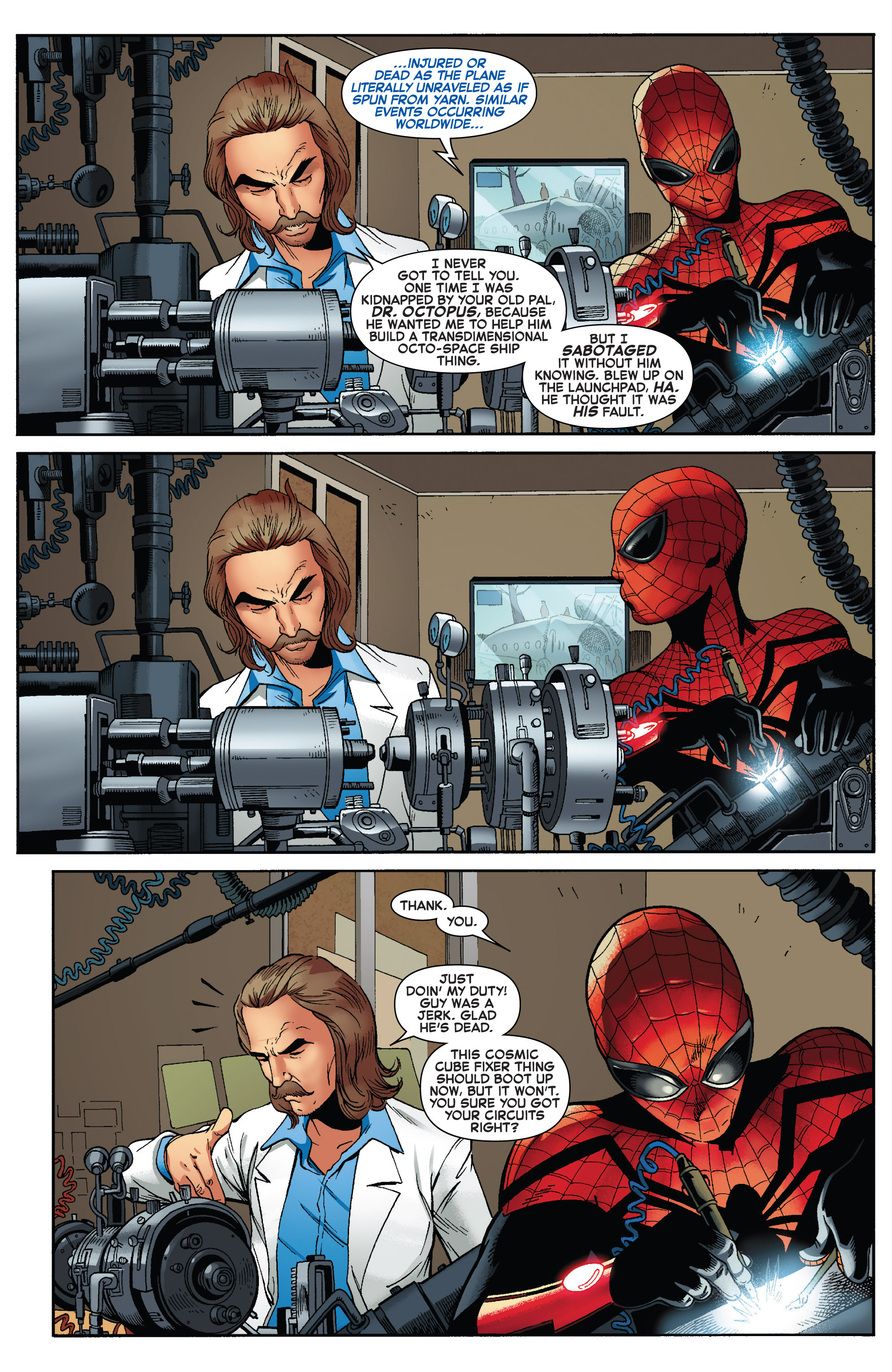 Read online Longshot Saves the Marvel Universe comic -  Issue #4 - 8