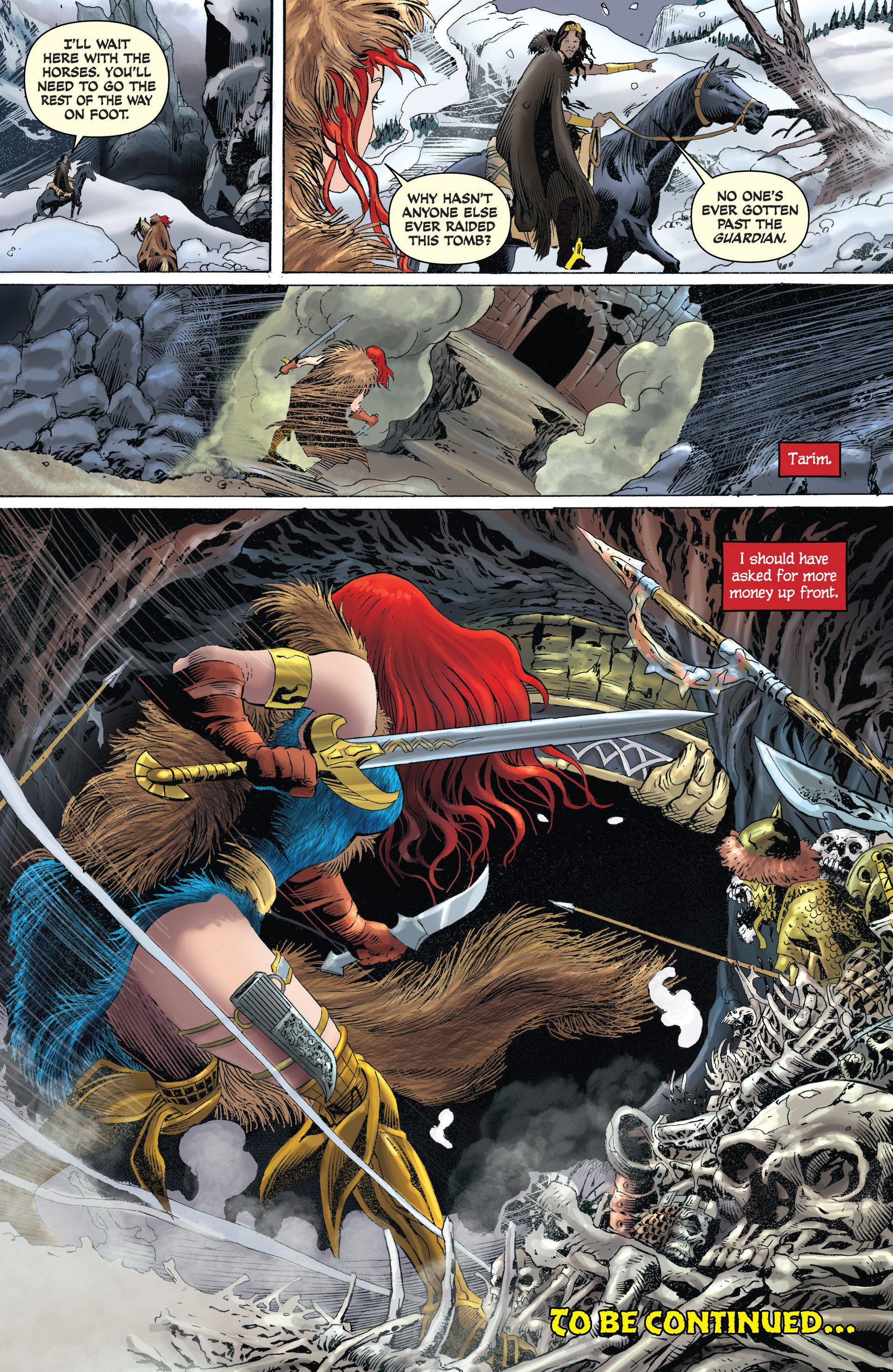 Read online Red Sonja: Unchained comic -  Issue #1 - 24