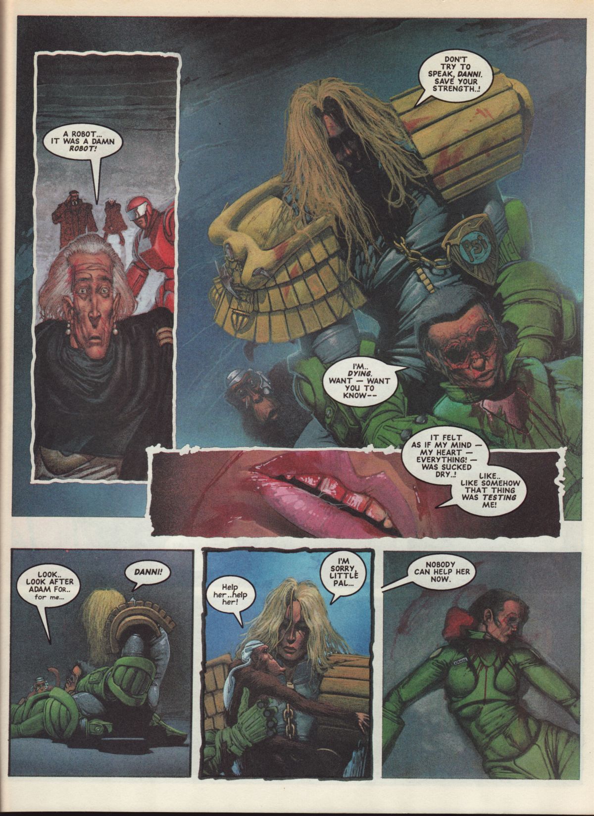 Read online Judge Dredd: The Megazine (vol. 2) comic -  Issue #29 - 35