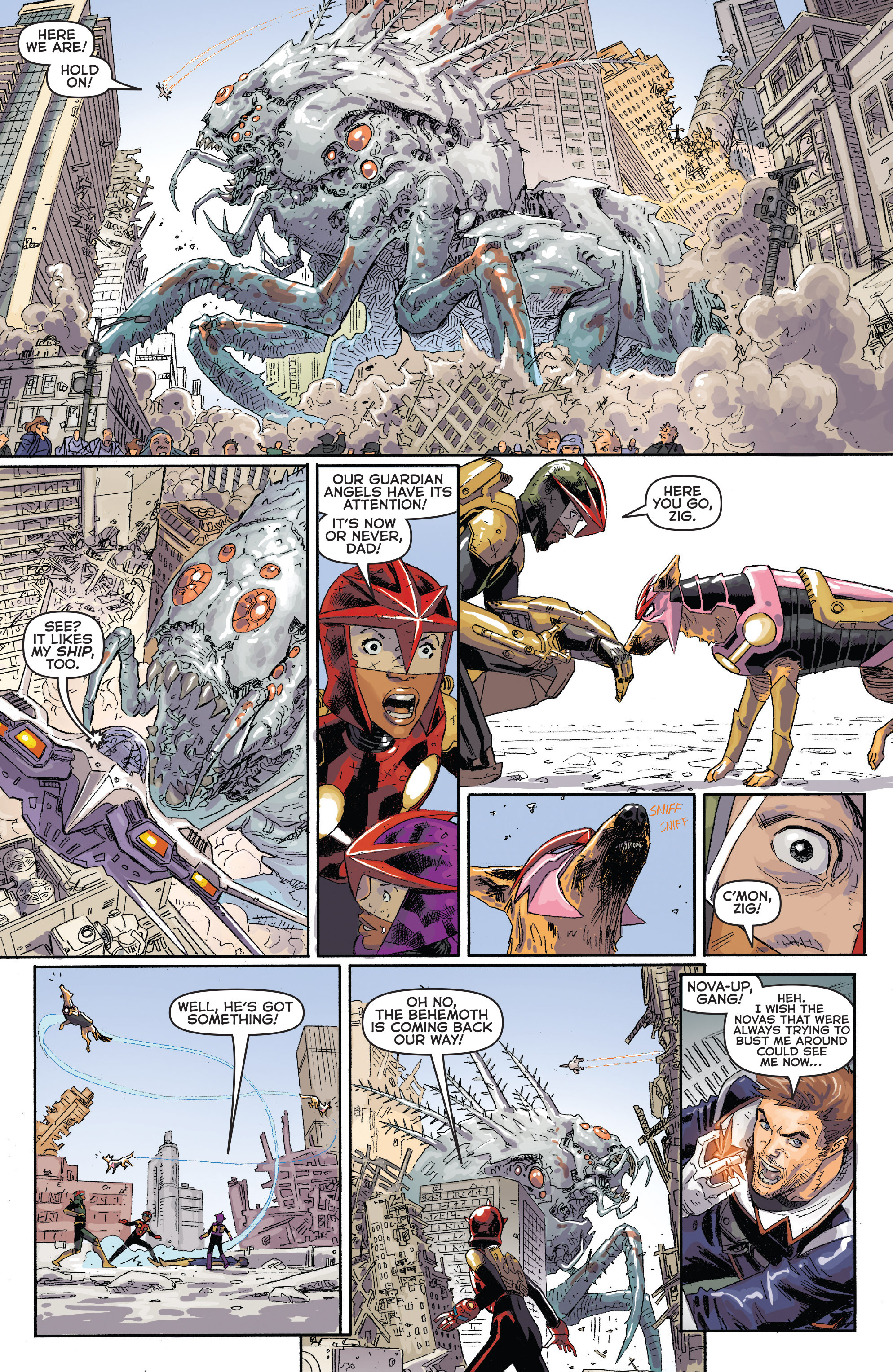 Read online Infinity Gauntlet (2015) comic -  Issue #5 - 7