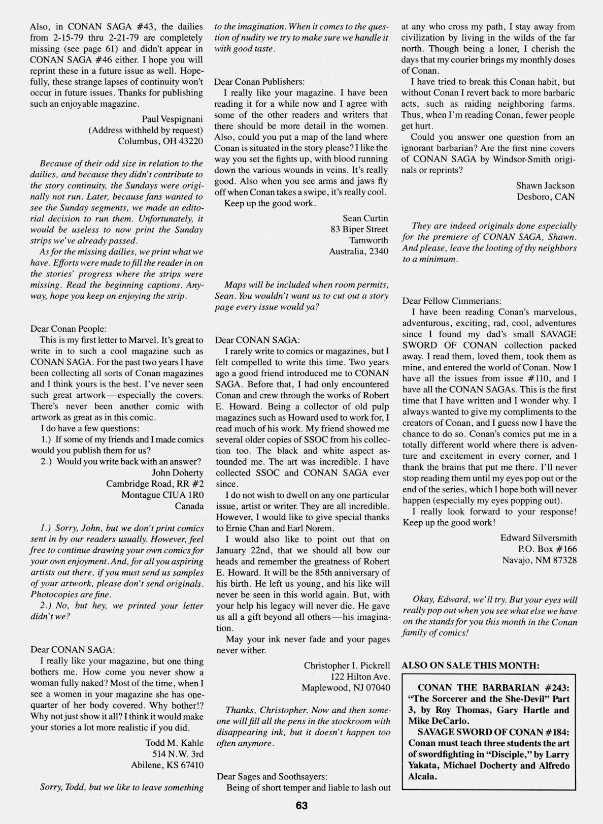 Read online Conan Saga comic -  Issue #49 - 65