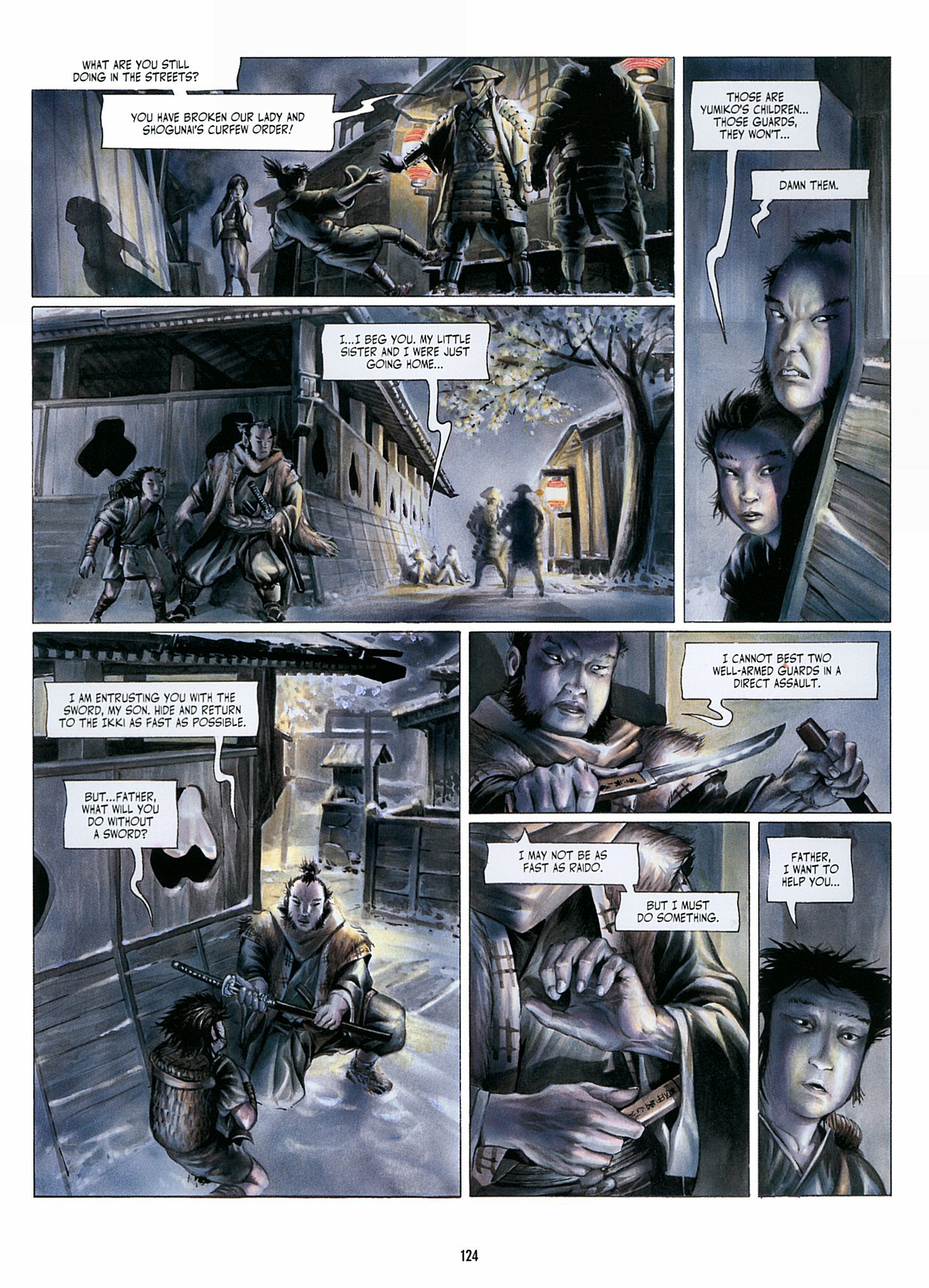 Read online Legend of the Scarlet Blades comic -  Issue # TPB - 125