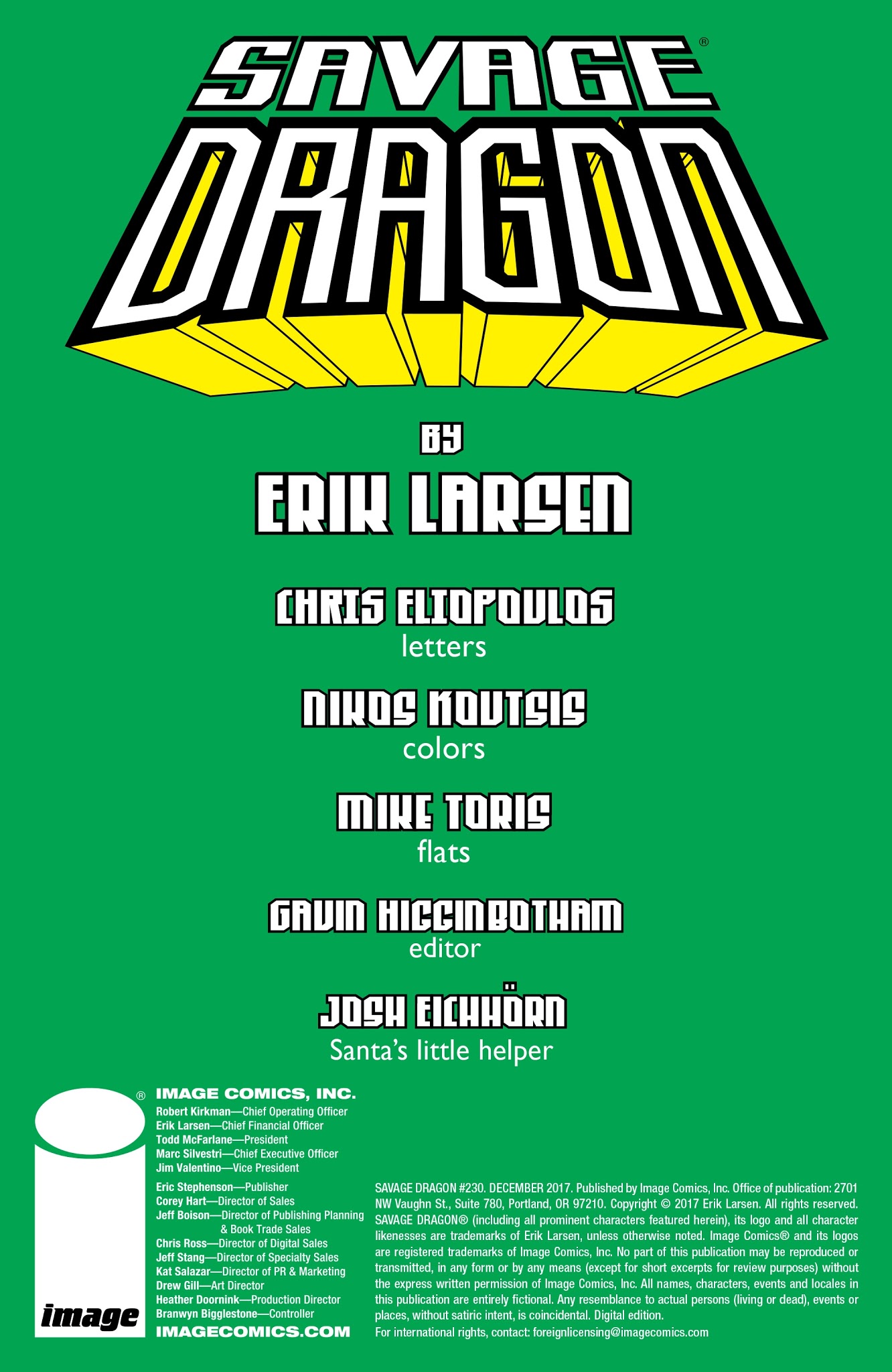 Read online The Savage Dragon (1993) comic -  Issue #230 - 2